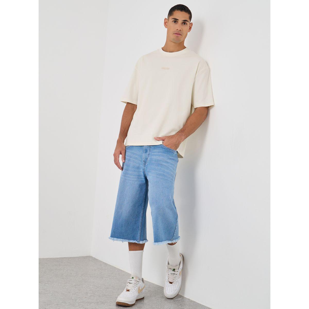 Styli Slogan Print Oversized Crew Neck T-Shirt-men-clothing-tshirtsandpolos-tshirts-image-2