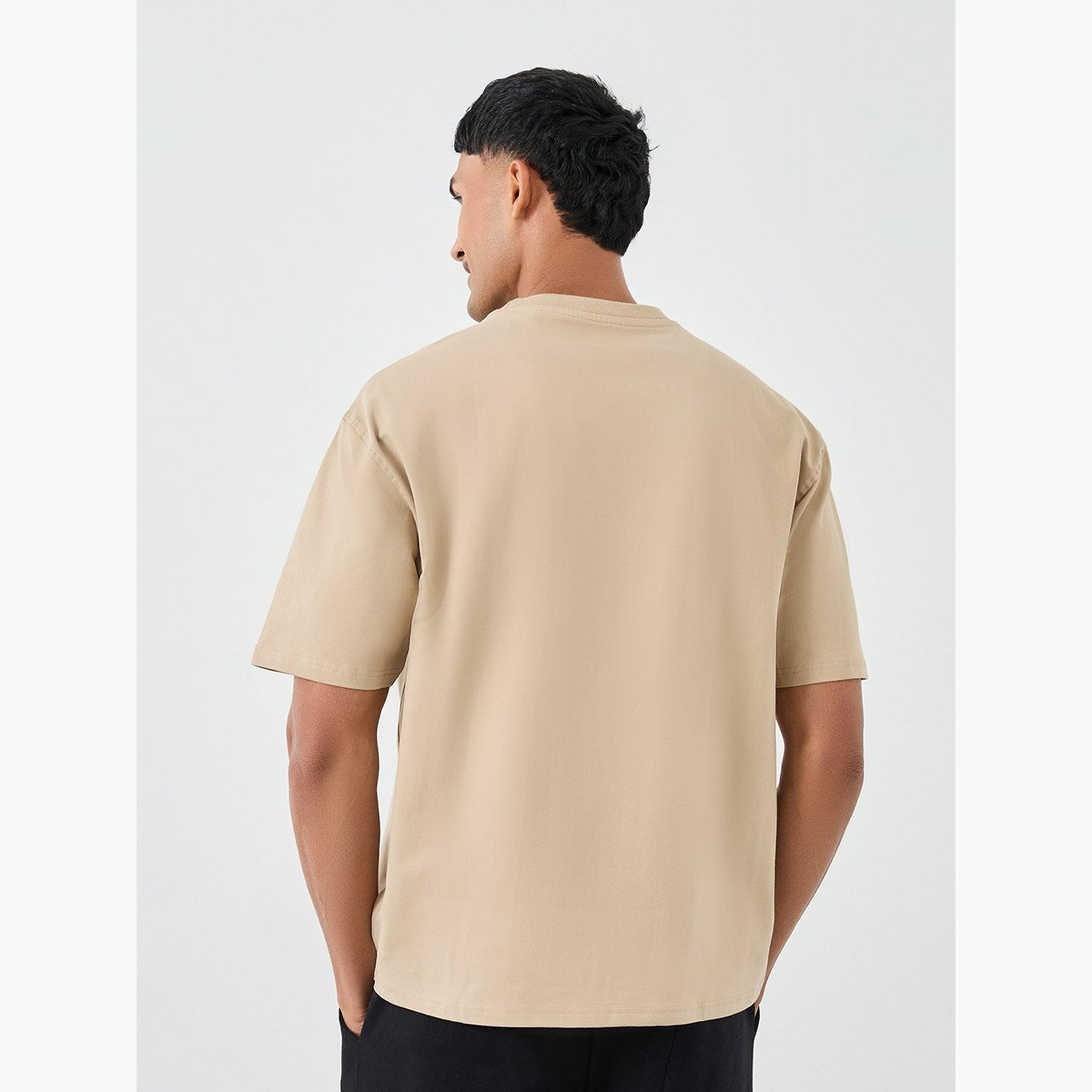 ستايلي - تي شيرت رياضي مطاطي مقاس كبير بطباعة شعار-men-clothing-tshirtsandpolos-tshirts-image-4