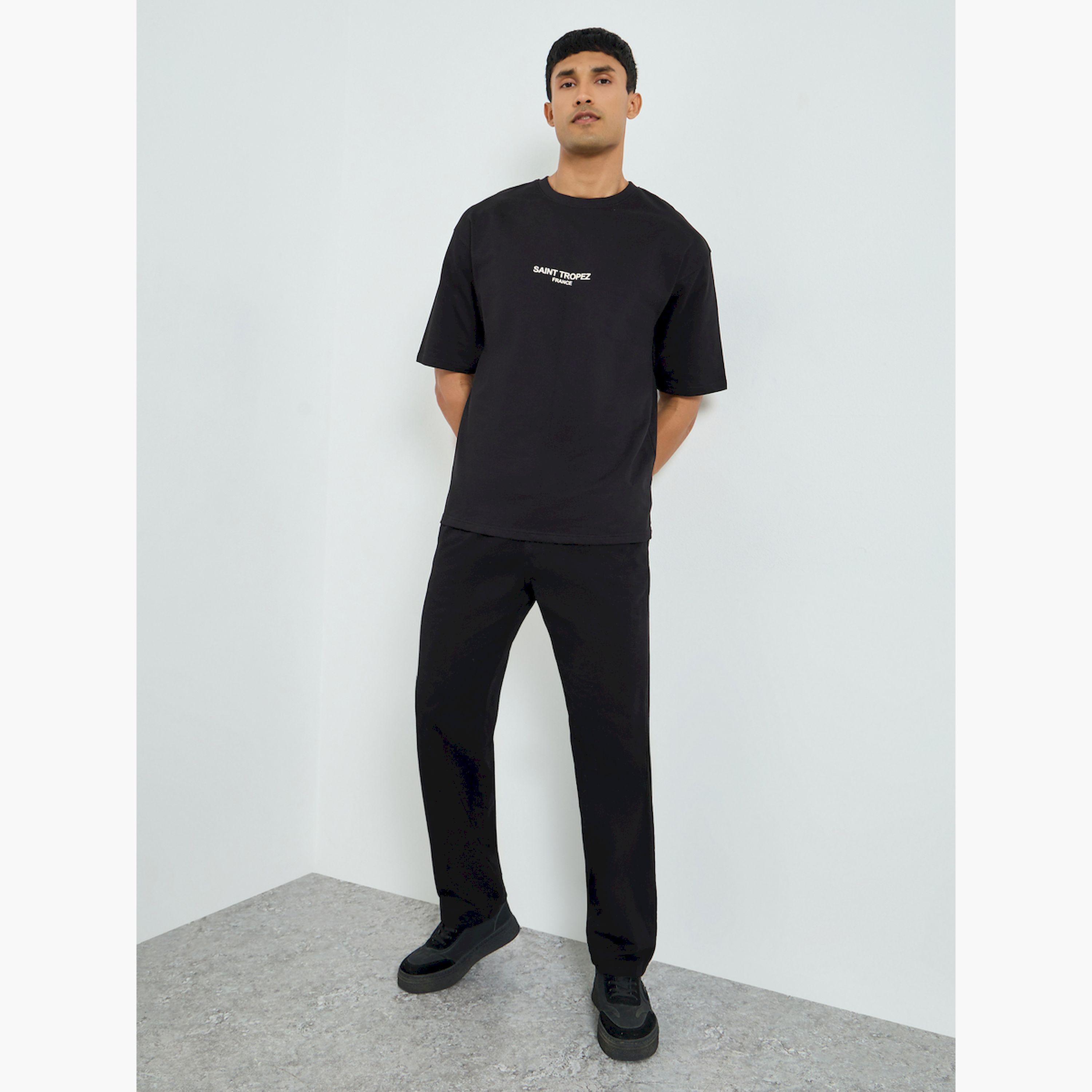 Styli Men HD Print Crew Neck Oversized T-Shirt-men-clothing-tshirtsandpolos-tshirts-image-2