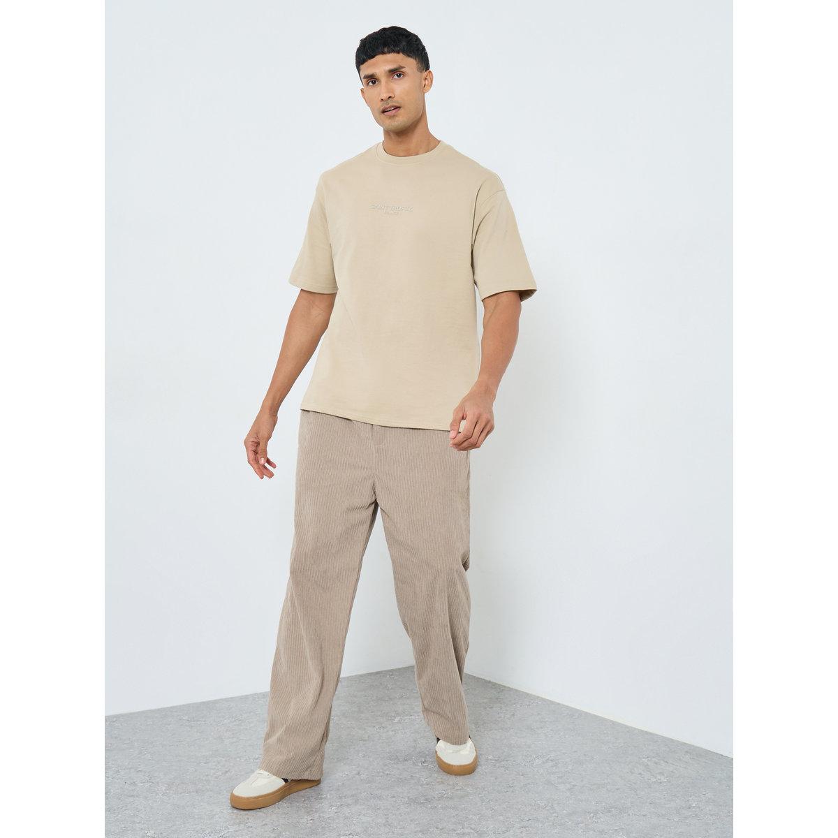Styli Men HD Print Crew Neck Oversized T-Shirt-men-clothing-tshirtsandpolos-tshirts-image-3
