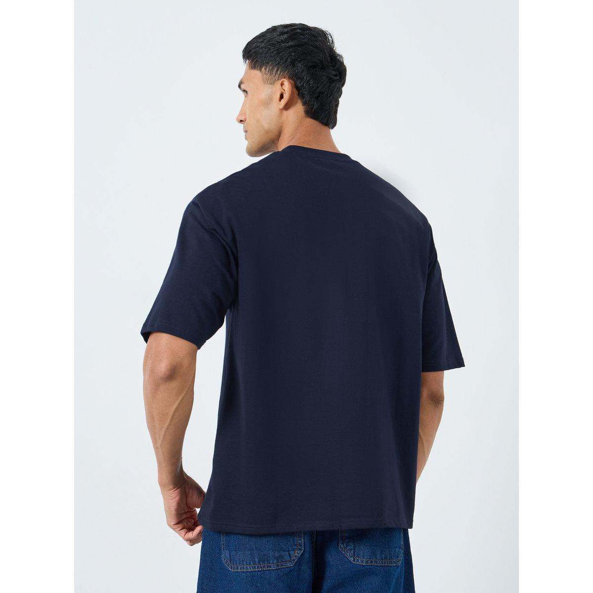 Styli Men HD Print Crew Neck Oversized T-Shirt-men-clothing-tshirtsandpolos-tshirts-image-4