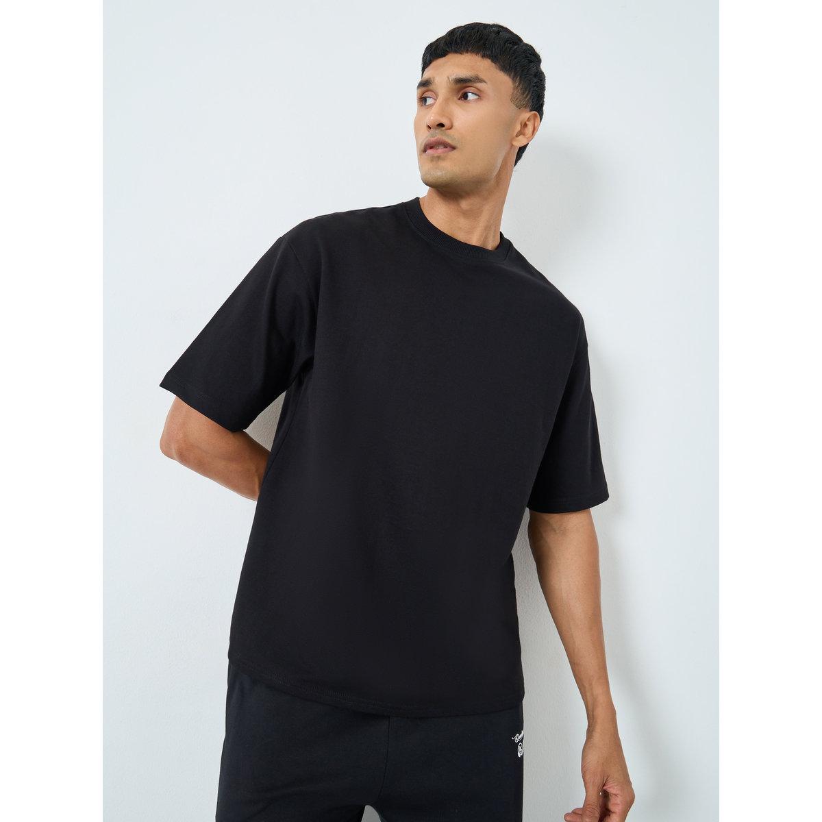 تيشيرت فضفاض بطبعة جرافيك-men-clothing-tshirtsandpolos-tshirts-image-3