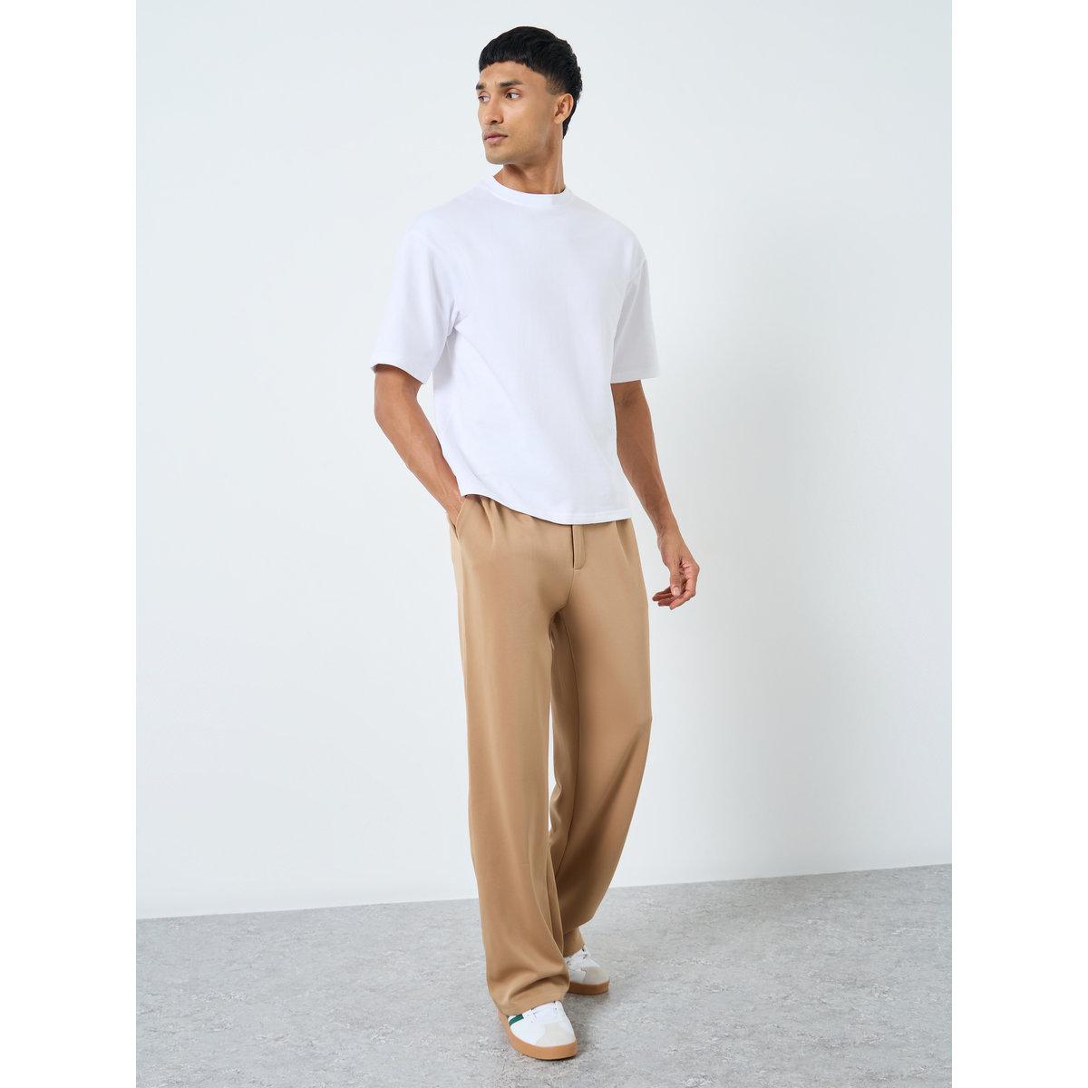 Styli Men White Oversized T-Shirt with Worldwide Print-men-clothing-tshirtsandpolos-tshirts-image-2