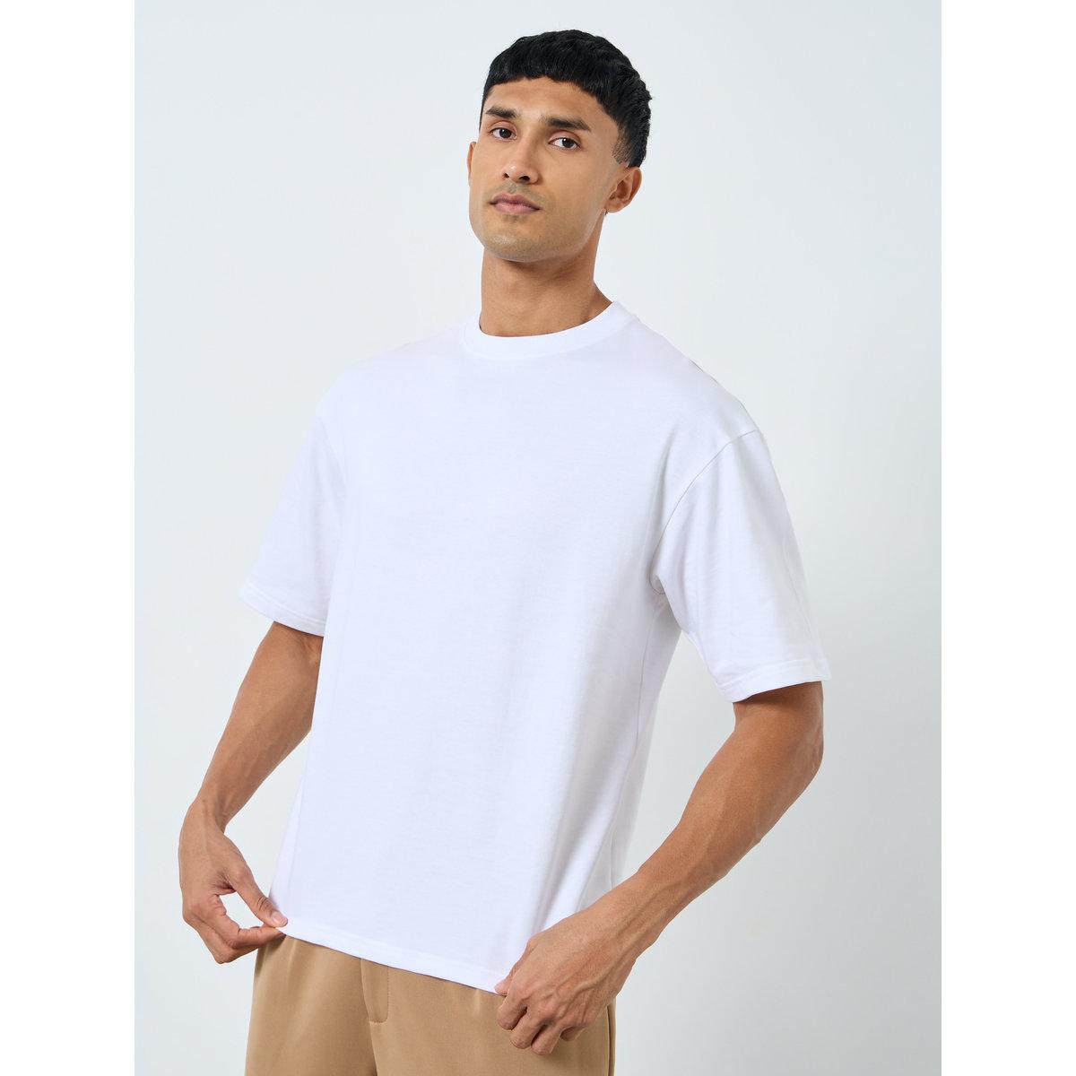 Styli Men White Oversized T-Shirt with Worldwide Print-men-clothing-tshirtsandpolos-tshirts-image-3