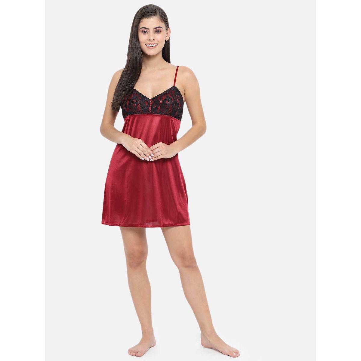 بيبي دول بتفاصيل دانتيل وأربطة-women-clothing-lingerie-babydollsandbodysuits-image-8