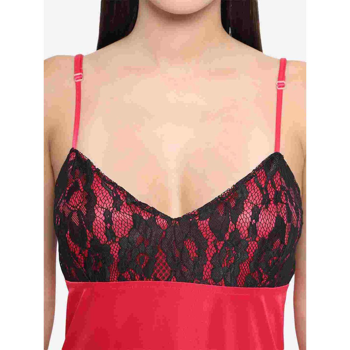 بيبي دول بتداخلات دانتيل وأربطة-women-clothing-lingerie-babydollsandbodysuits-image-7