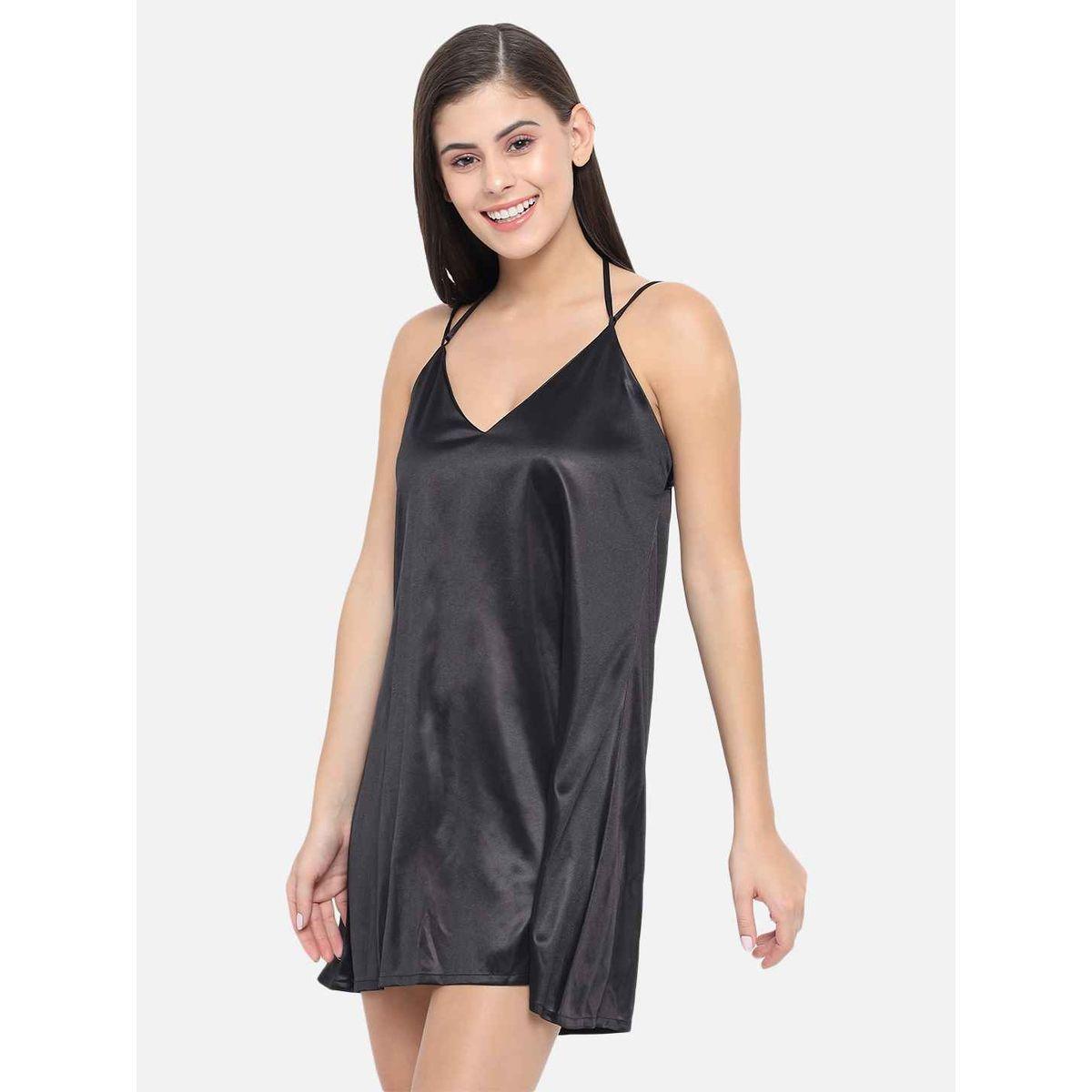 بيبي دول ساتان سادة بأربطة-women-clothing-lingerie-babydollsandbodysuits-image-5