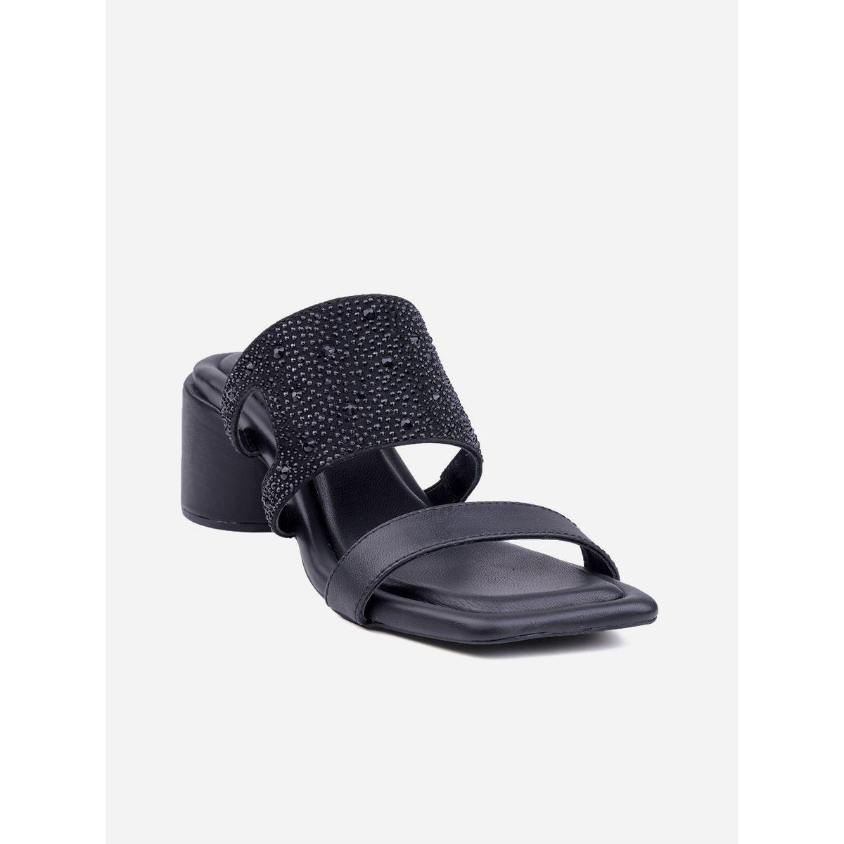 Heel Your Sole X Styli Rhinestone Embellished Leather Block Heel Sandals-women-shoes-heels-image-3