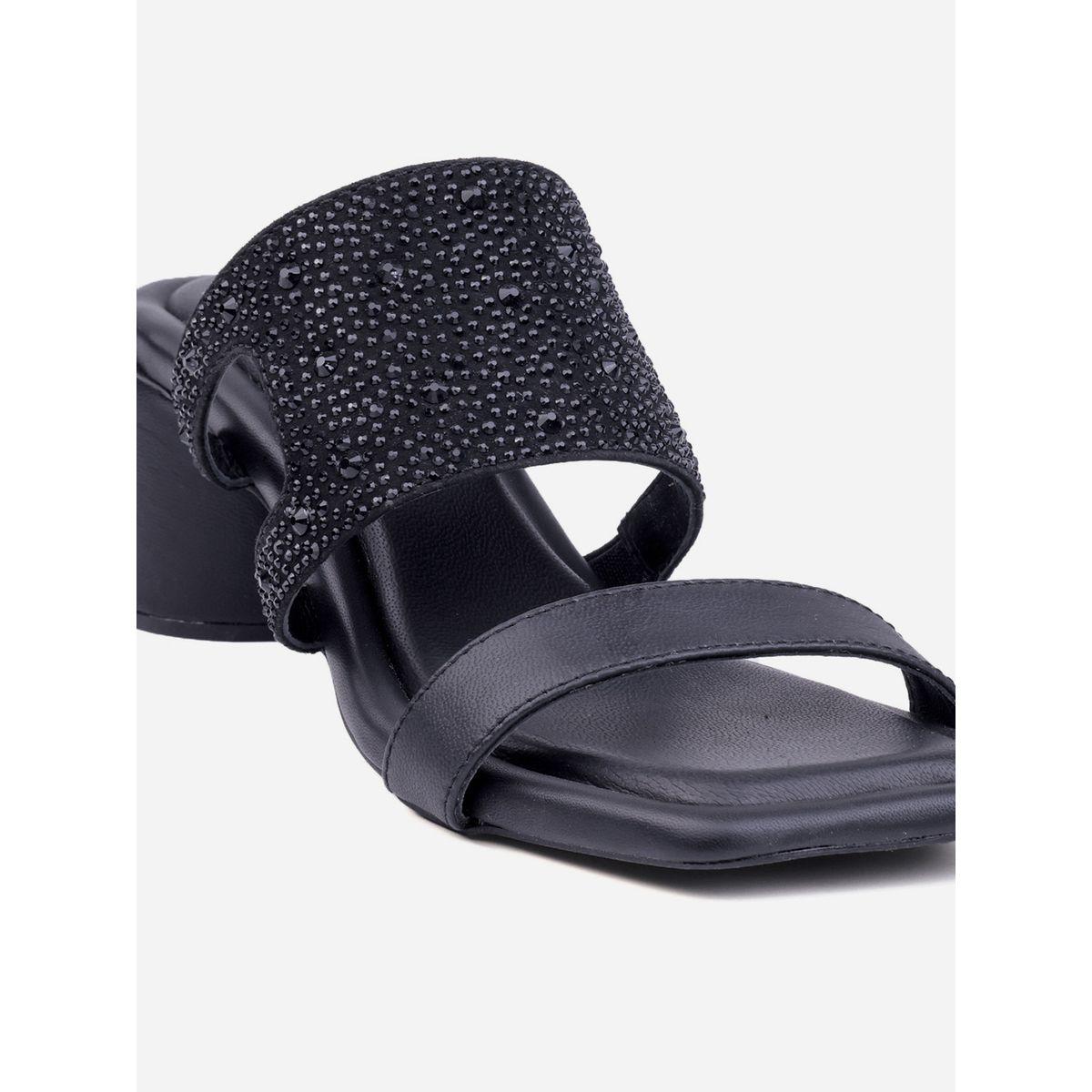Heel Your Sole X Styli Rhinestone Embellished Leather Block Heel Sandals-women-shoes-heels-image-5
