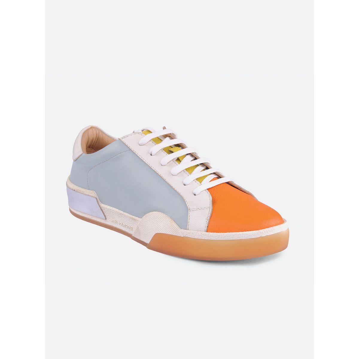 حذاء سنيكرز بنمط كتل الالوان مع رباط غلق-women-shoes-sneakers-image-4