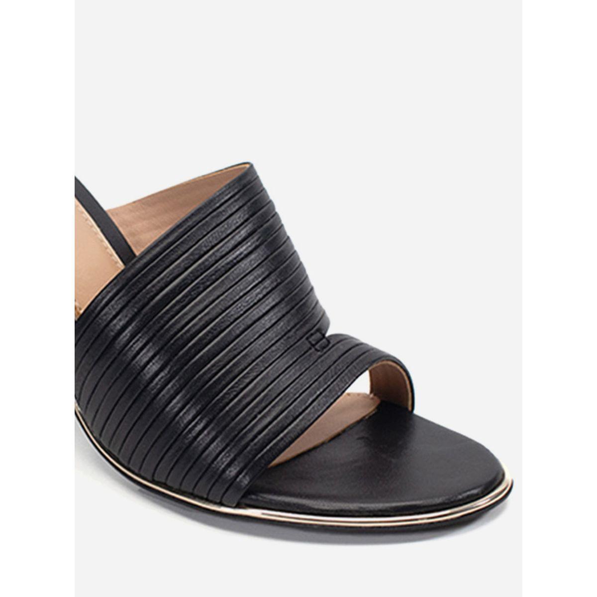 Heel Your Sole X Styli Striped Leather Block Heel Sandals-women-shoes-heels-image-4