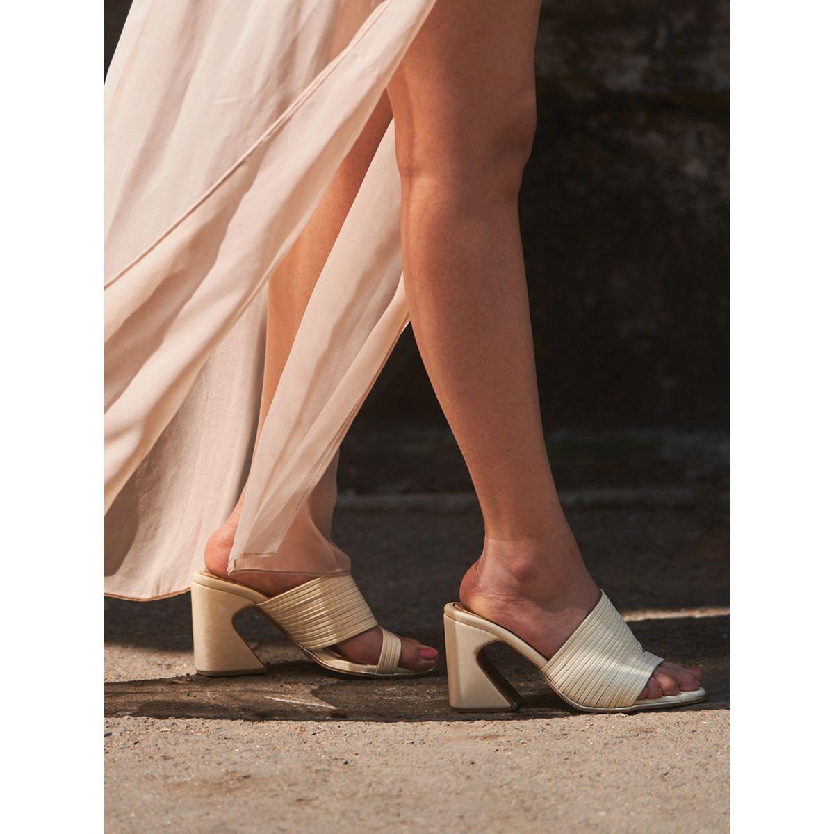 Heel Your Sole X Styli Striped Leather Block Heel Sandals-women-shoes-heels-image-1