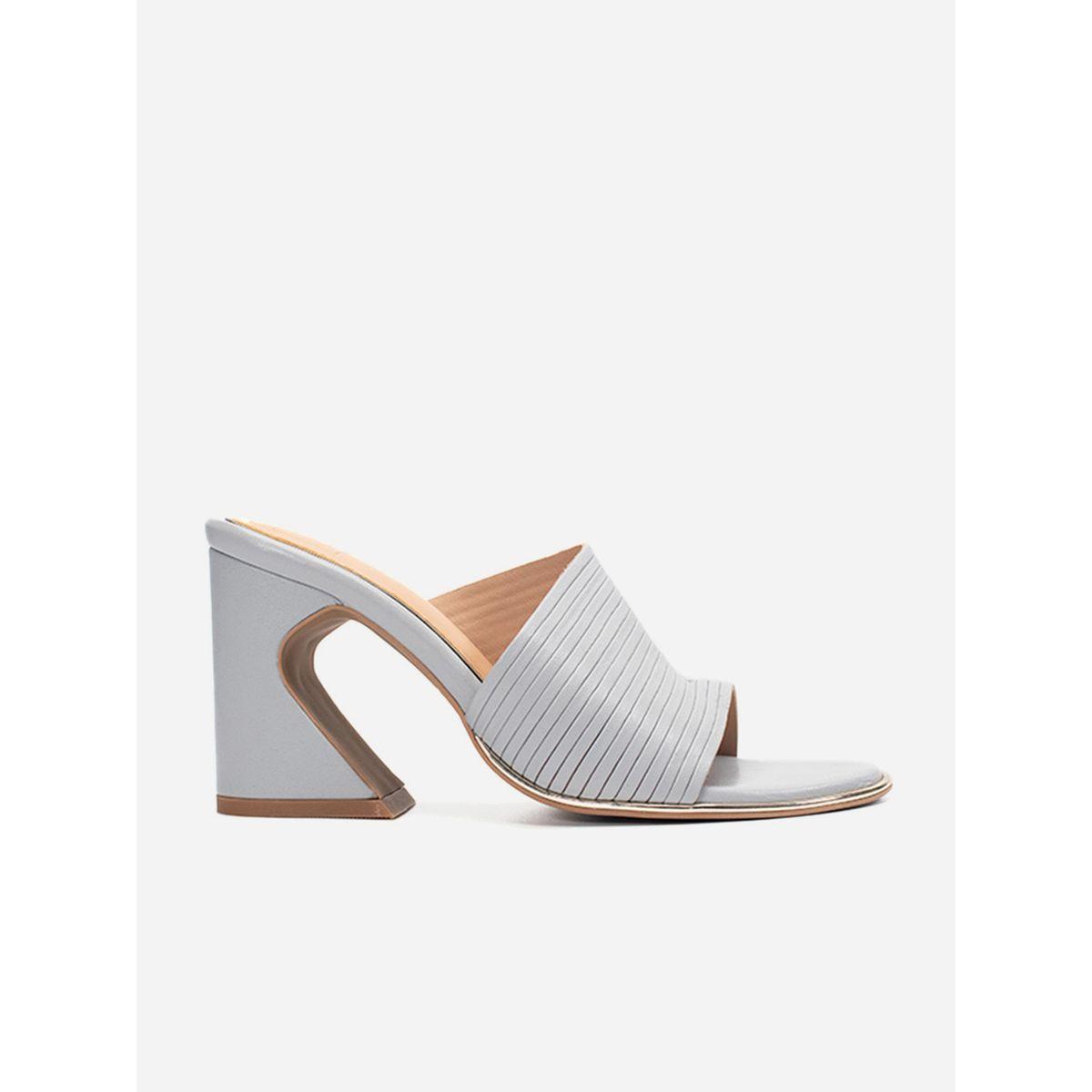 Heel Your Sole X Styli Striped Leather Block Heel Sandals-women-shoes-heels-image-2