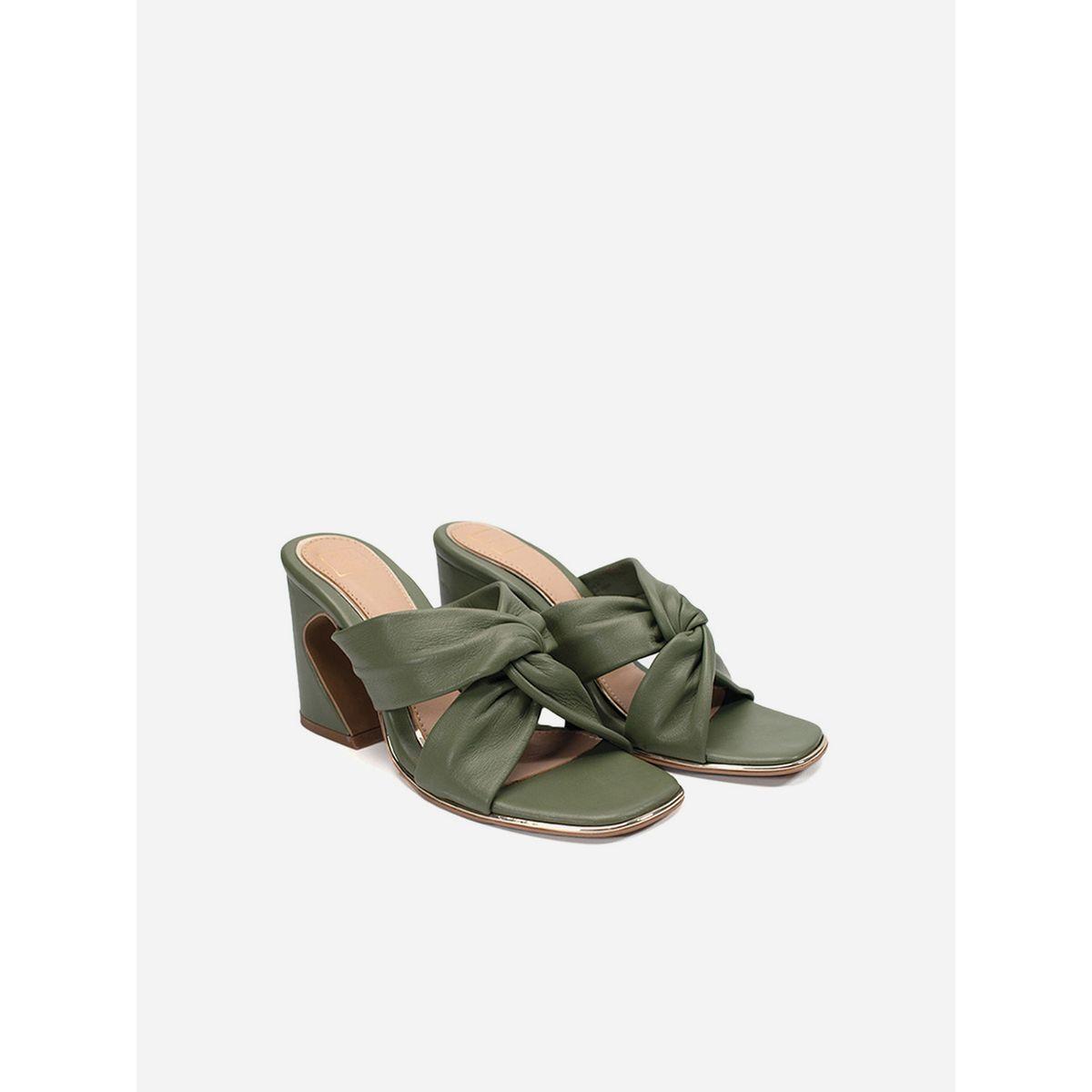 Heel Your Sole X Styli Solid Criss Cross Leather Block Heel Sandals-women-shoes-heels-image-3