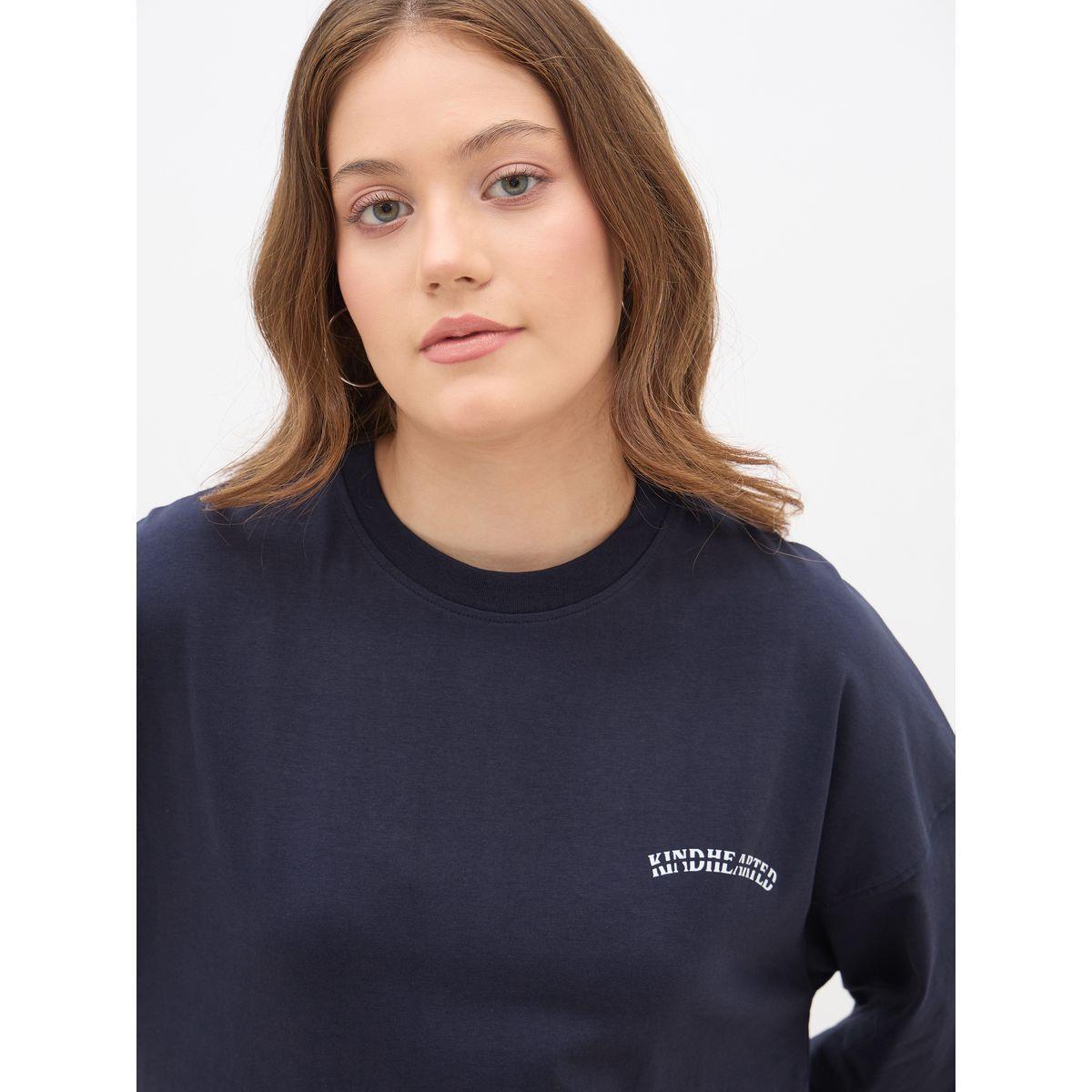 Styli Oversized Slogan T-Shirt and Leggings Co-Ords-women-clothing-coordsets-image-4