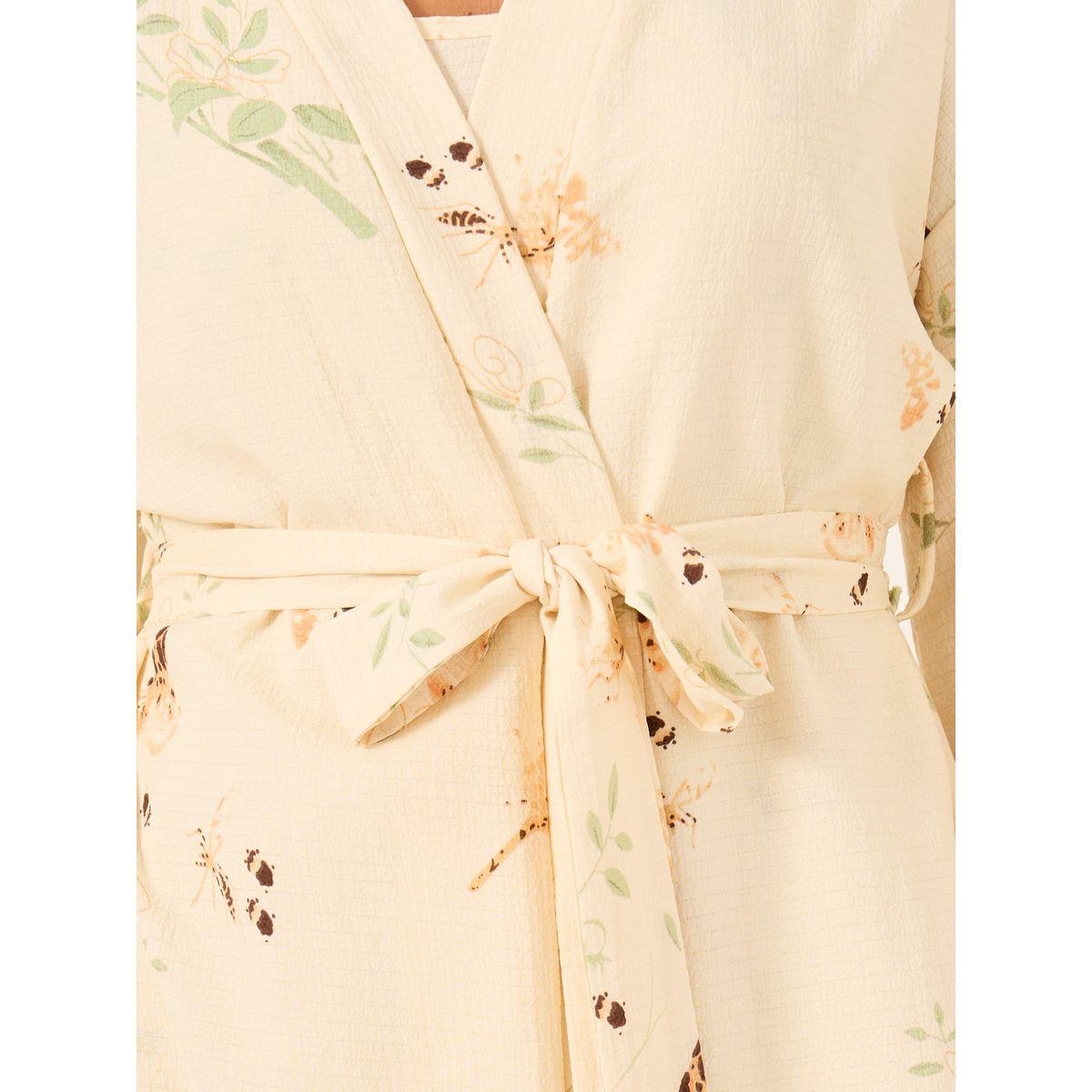 Styli Floral Print Strappy Slip Dress and Robe Set-women-clothing-nightwear-robes-image-5