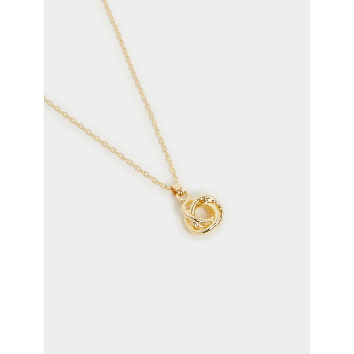 Styli Infinity Pendant Necklace and Stud Earrings Set-women-watchesandjewellery-jewellery-jewellerysets-image-3