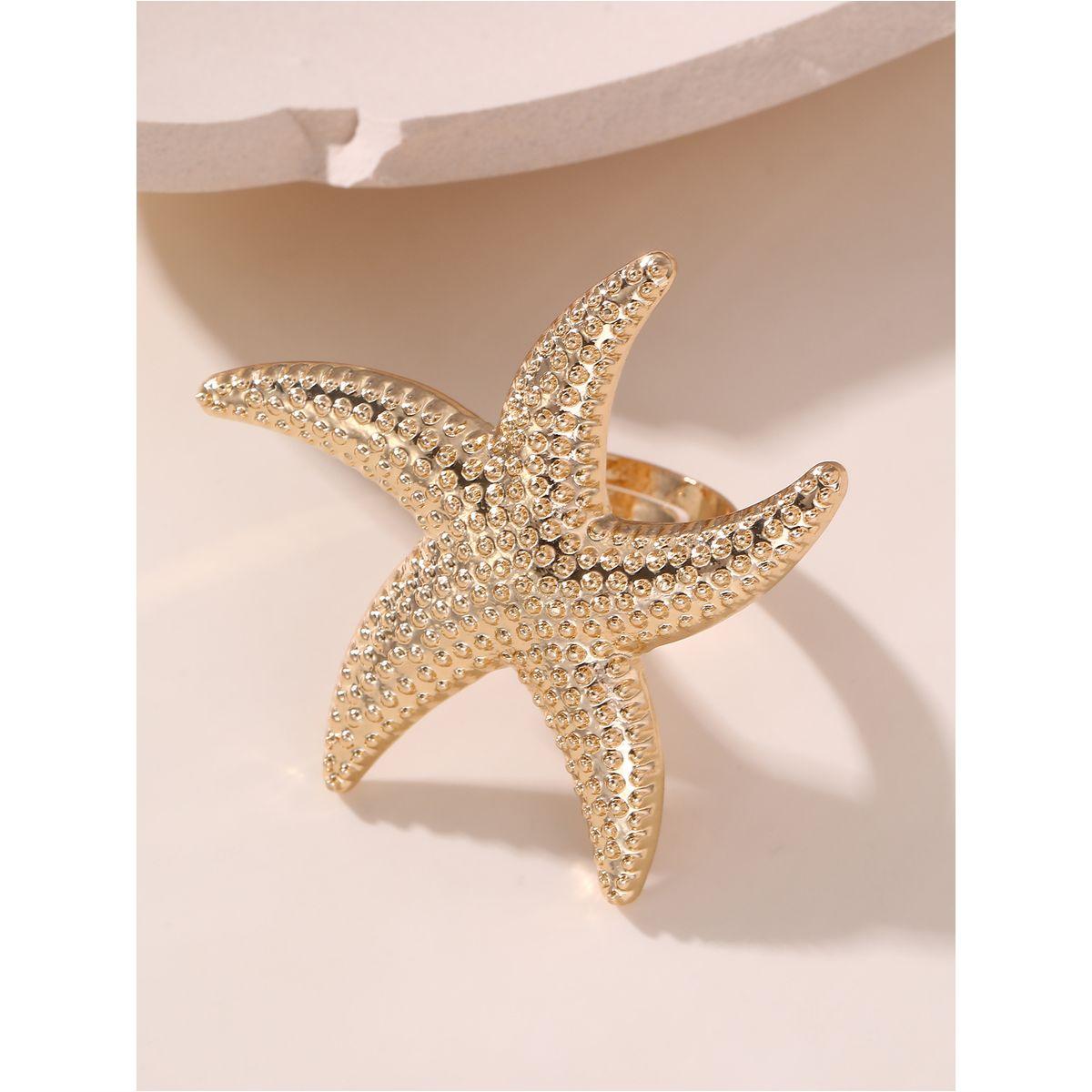 خاتم بنمط نجمة بحر-women-watchesandjewellery-jewellery-rings-image-3