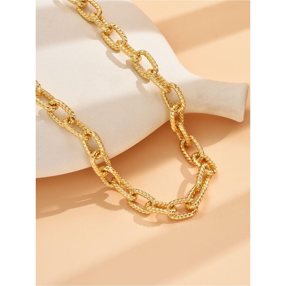 قلادة بتفاصيل بارزة الملمس-women-watchesandjewellery-jewellery-necklacesandpendants-image-2
