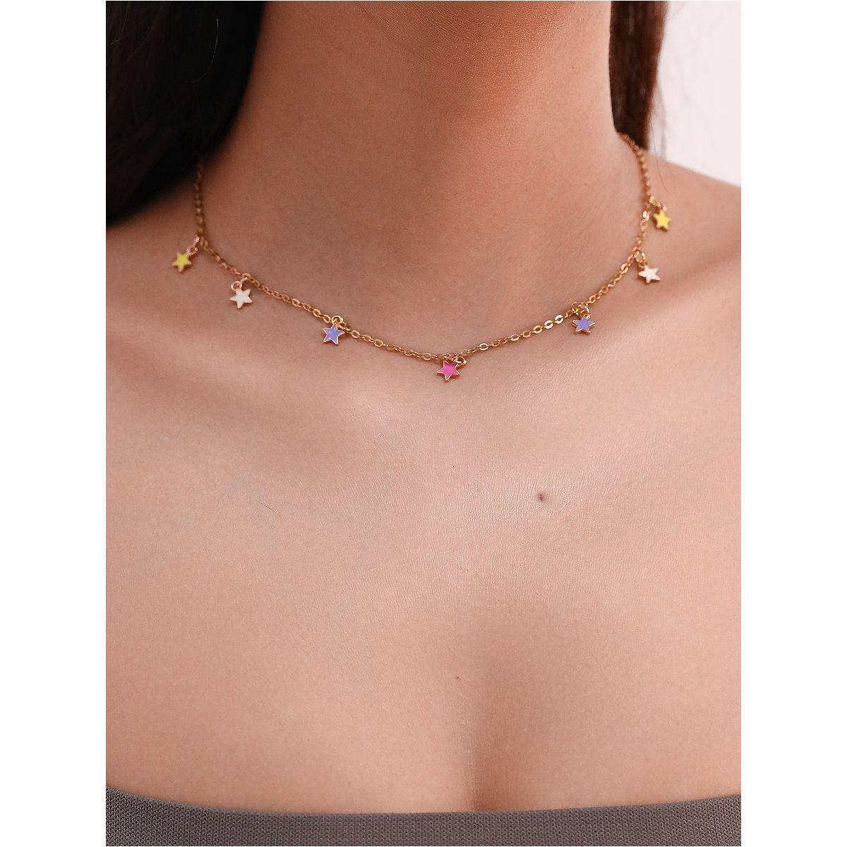 Styli Star Pendant Necklace-women-watchesandjewellery-jewellery-necklacesandpendants-image-2