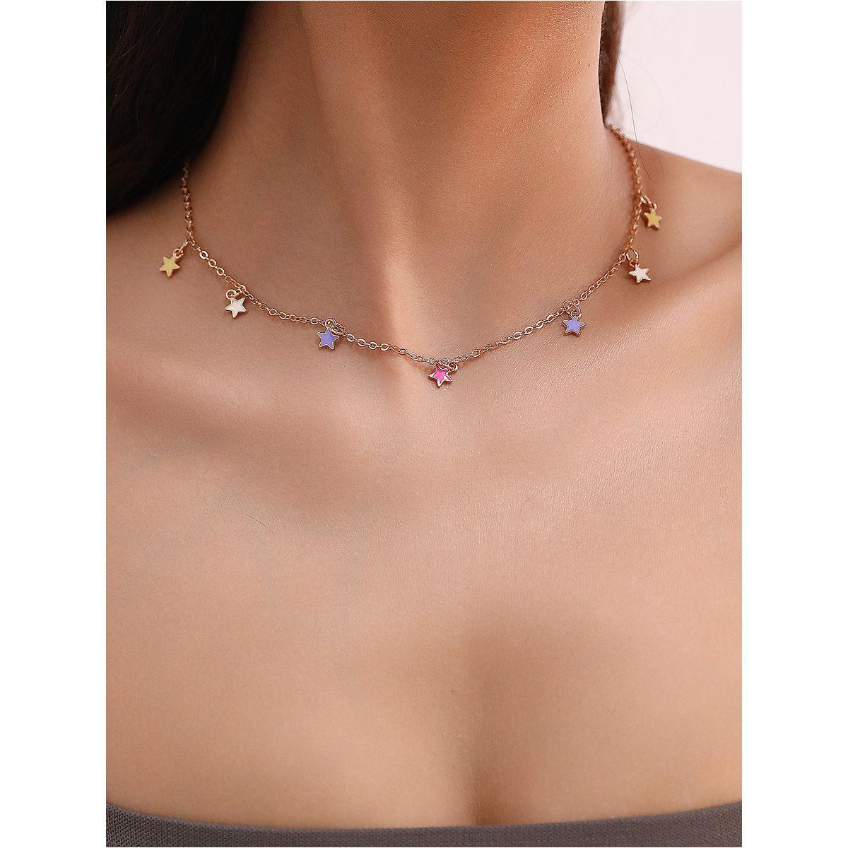 Styli Star Pendant Necklace-women-watchesandjewellery-jewellery-necklacesandpendants-image-3