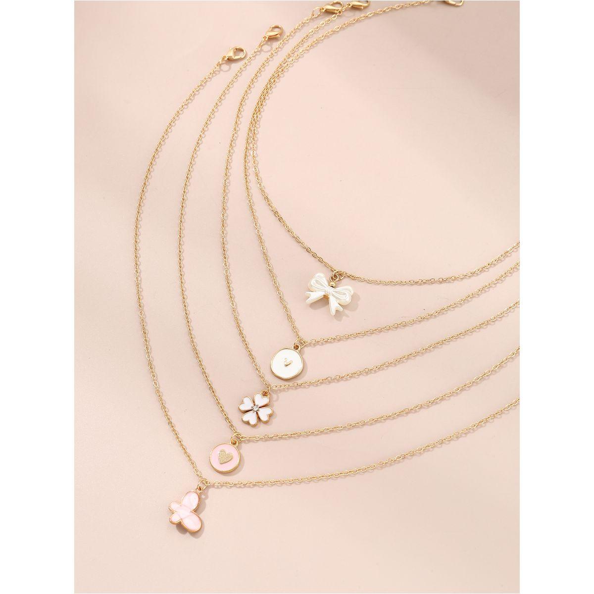 مجموعة من 2 - قلادة كاجوال-women-watchesandjewellery-jewellery-necklacesandpendants-image-1