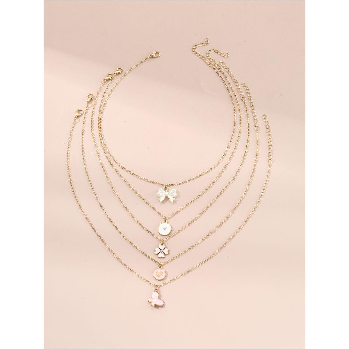 مجموعة من 2 - قلادة كاجوال-women-watchesandjewellery-jewellery-necklacesandpendants-image-2