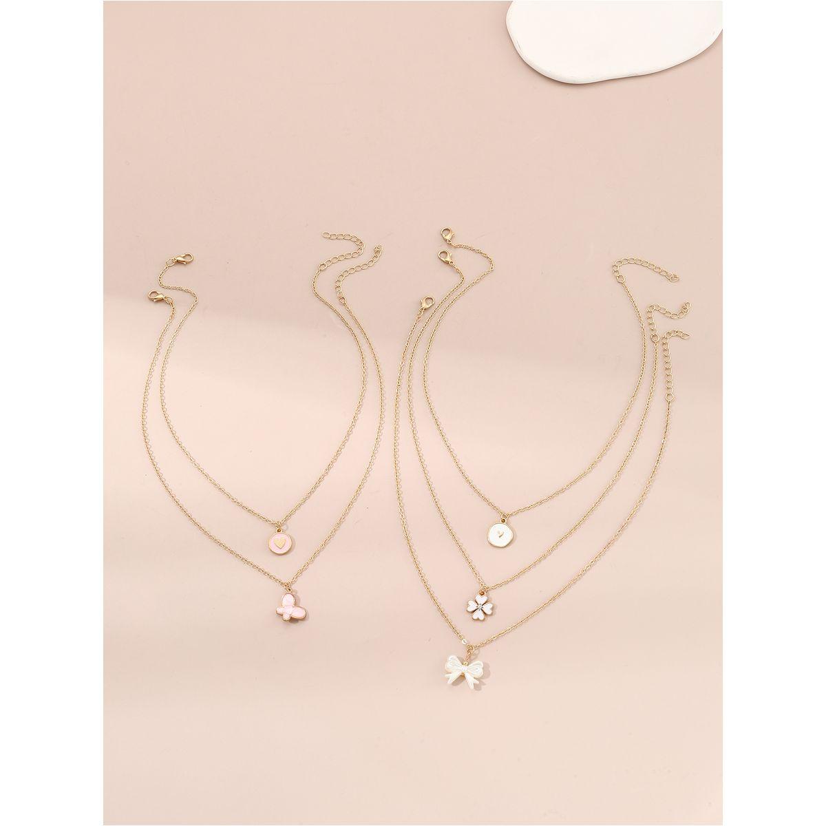 مجموعة من 2 - قلادة كاجوال-women-watchesandjewellery-jewellery-necklacesandpendants-image-4