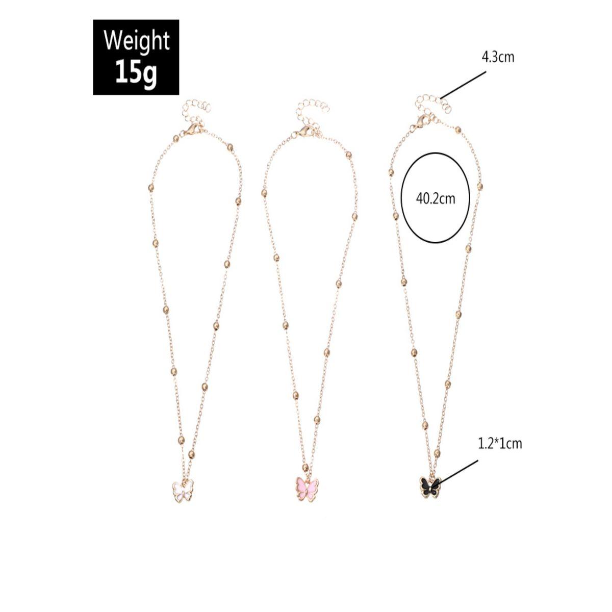 Styli Set of 3 - Butterfly Pendant Necklace-women-watchesandjewellery-jewellery-necklacesandpendants-image-4