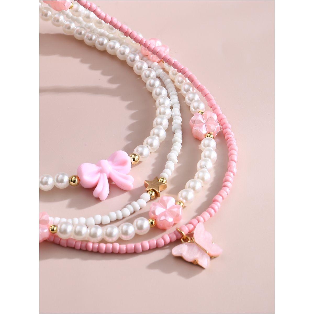 Styli Set of 4 - Beaded Necklace-women-watchesandjewellery-jewellery-necklacesandpendants-image-1