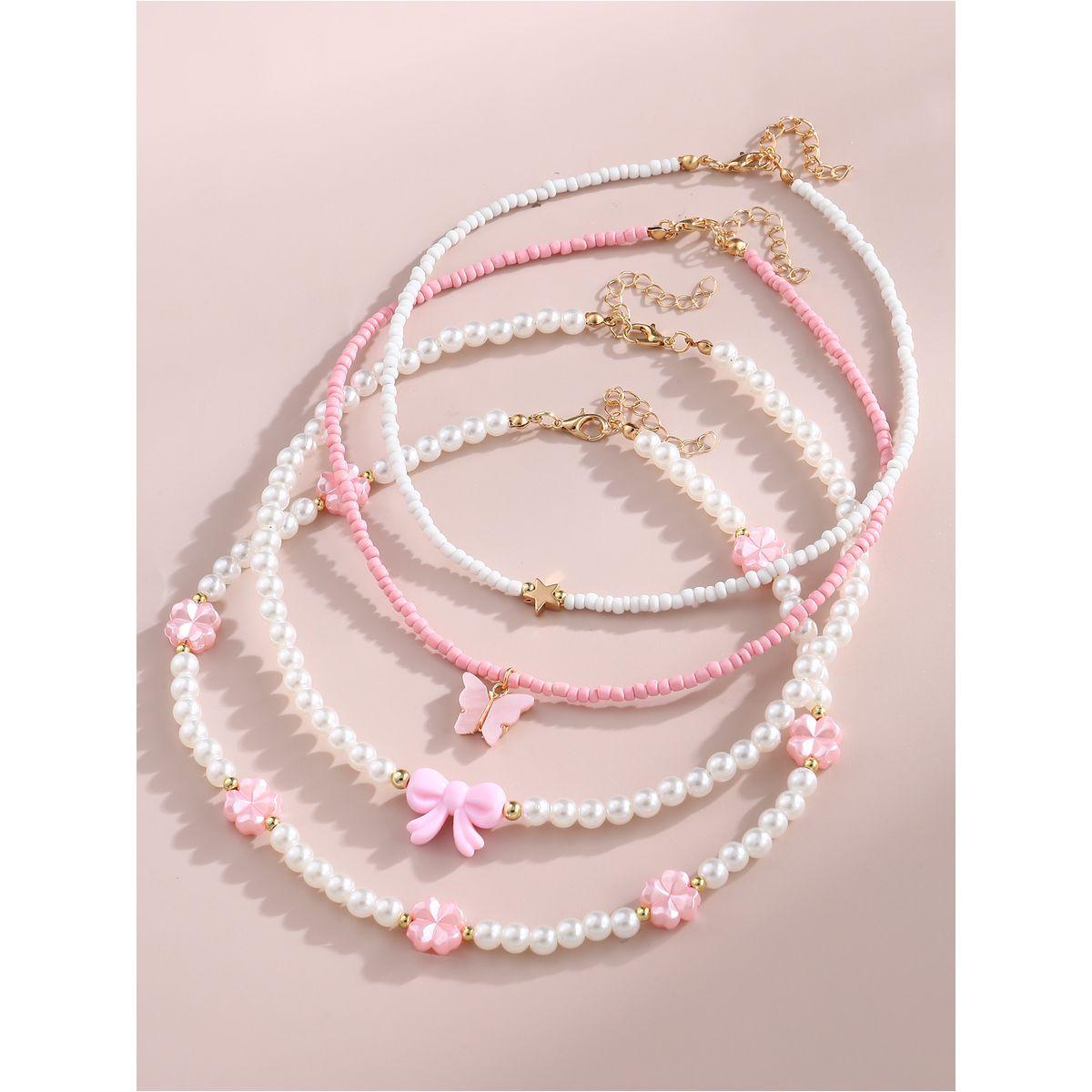 Styli Set of 4 - Beaded Necklace-women-watchesandjewellery-jewellery-necklacesandpendants-image-4