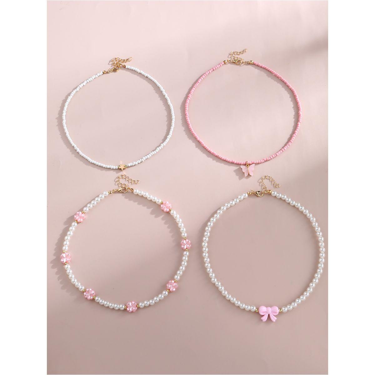 Styli Set of 4 - Beaded Necklace-women-watchesandjewellery-jewellery-necklacesandpendants-image-5