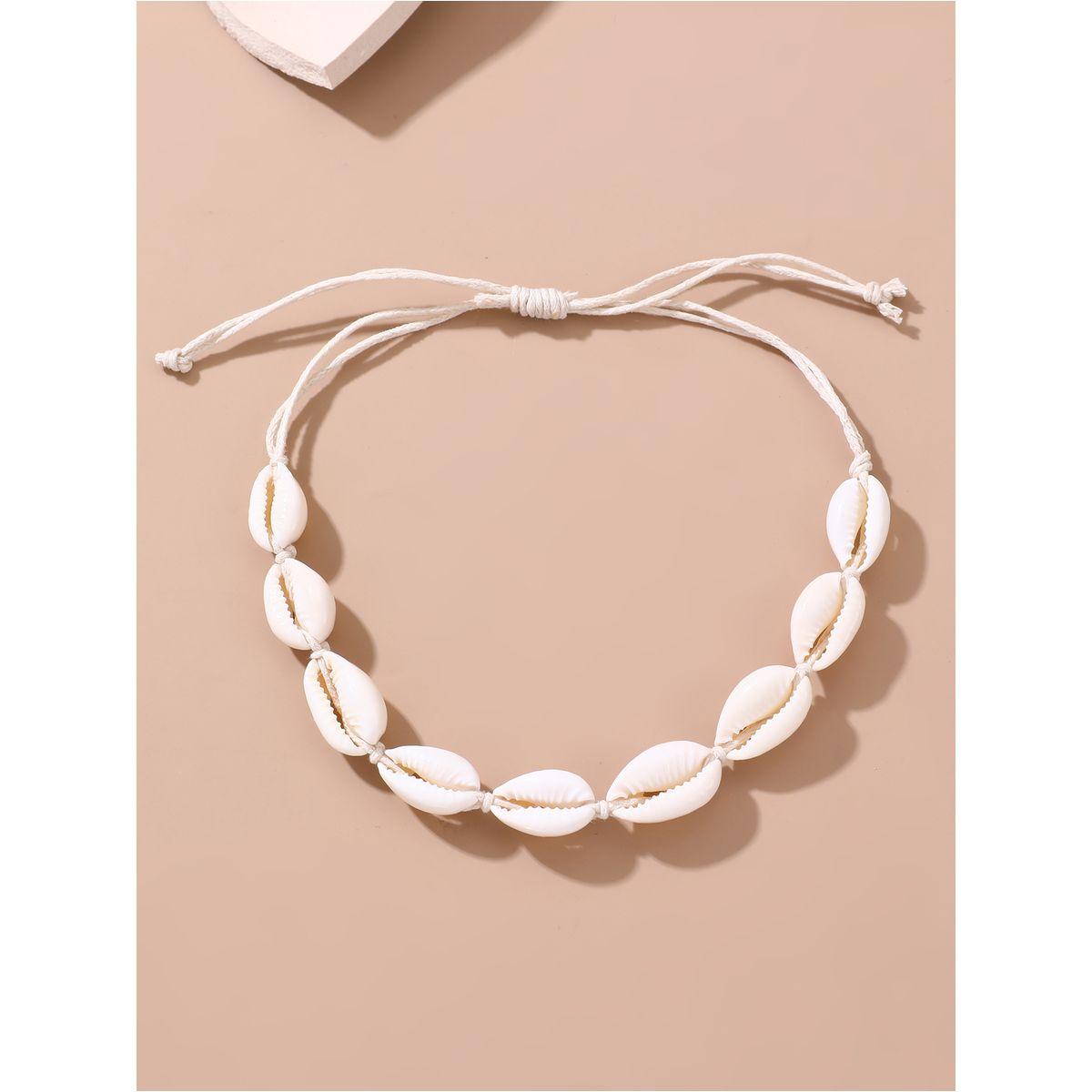 Styli Set of 3 - Shell Necklace and Bracelet-women-watchesandjewellery-jewellery-jewellerysets-image-1
