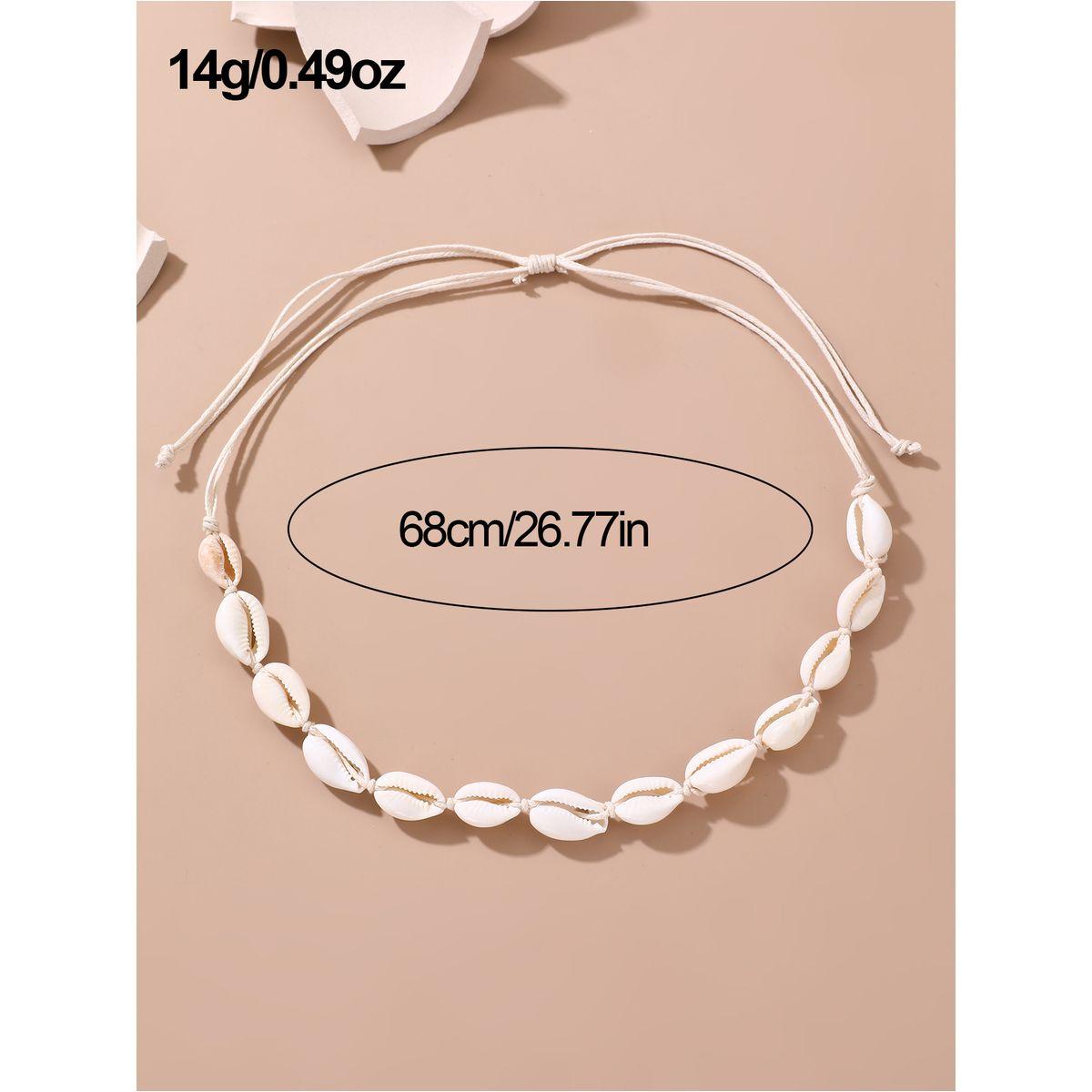 Styli Set of 3 - Shell Necklace and Bracelet-women-watchesandjewellery-jewellery-jewellerysets-image-11