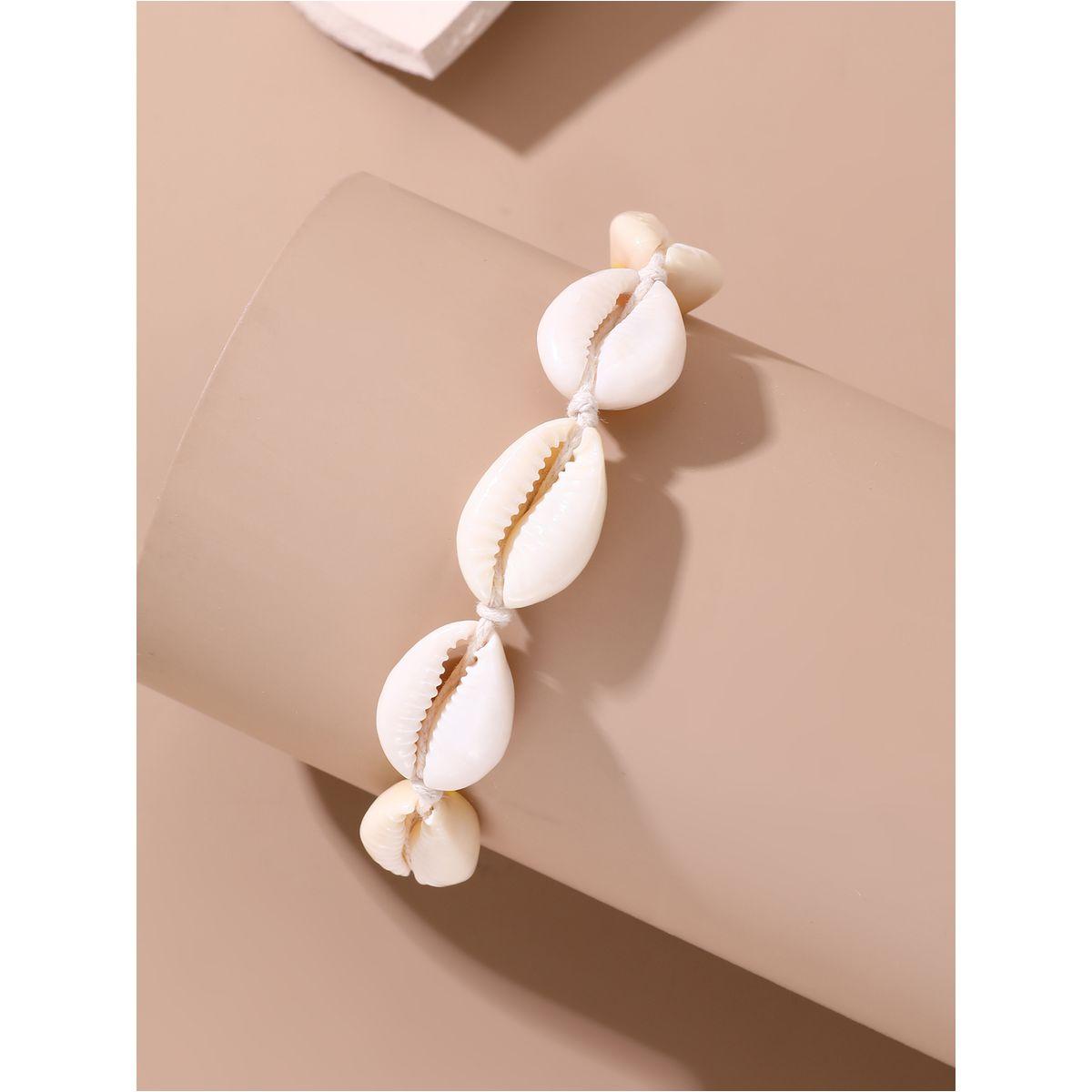 Styli Set of 3 - Shell Necklace and Bracelet-women-watchesandjewellery-jewellery-jewellerysets-image-8