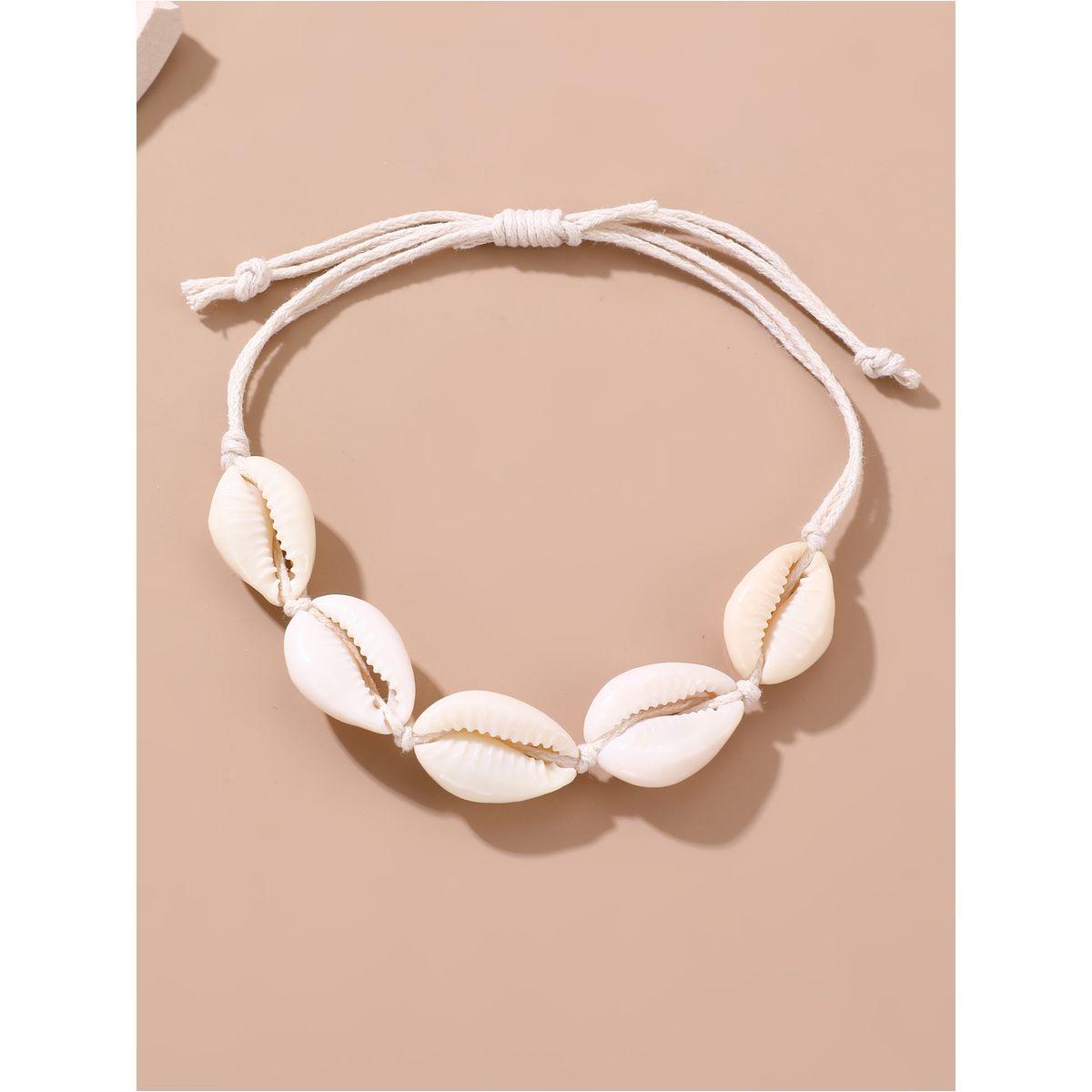 Styli Set of 3 - Shell Necklace and Bracelet-women-watchesandjewellery-jewellery-jewellerysets-image-9