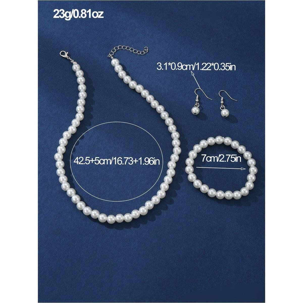 طقم من 3 - قلادة مُنمقة بلؤلؤ صناعي وسوار مع أقراط-women-watchesandjewellery-jewellery-jewellerysets-image-6