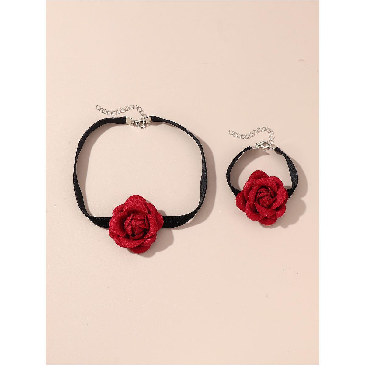 طقم من 2 - قلادة وسوار يد-women-watchesandjewellery-jewellery-jewellerysets-image-3