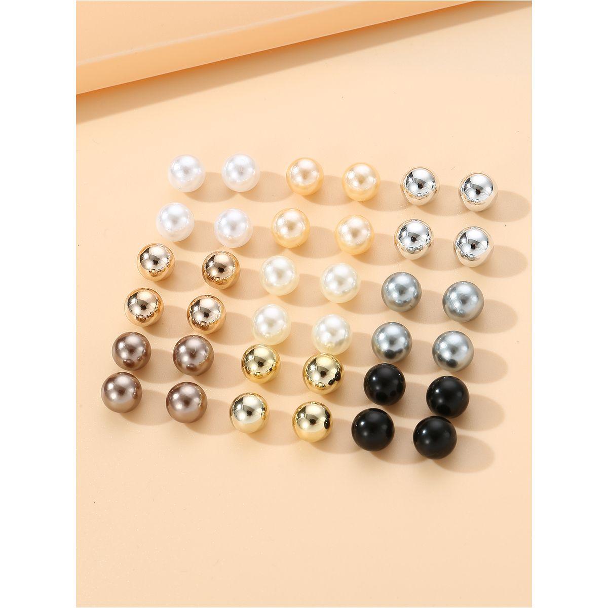 مجموعة من 18 اقراط كاجوال-women-watchesandjewellery-jewellery-earrings-image-3