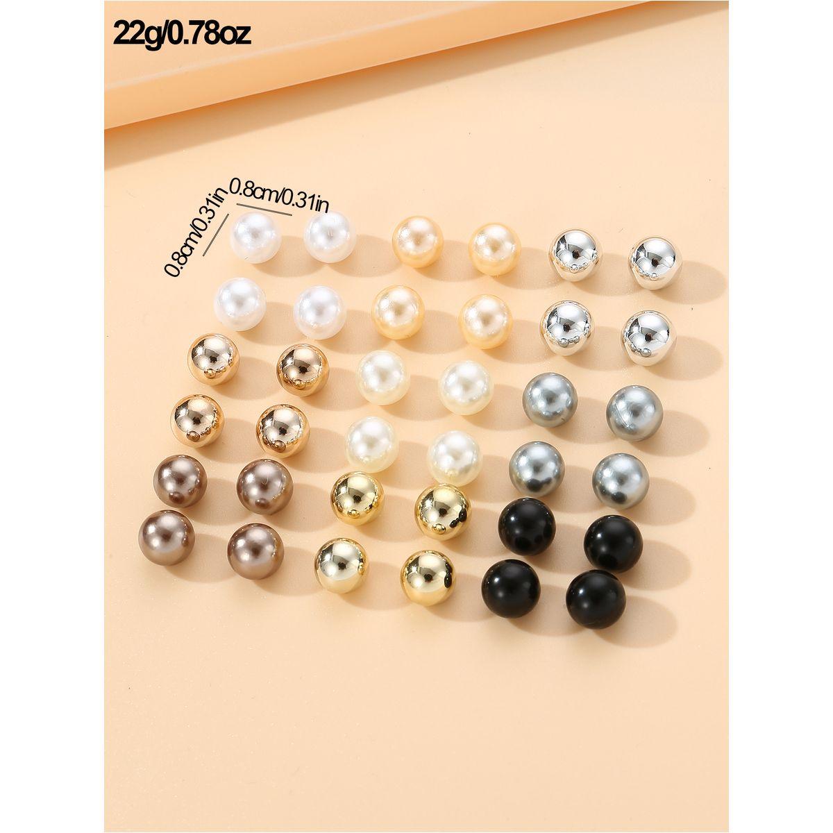 مجموعة من 18 اقراط كاجوال-women-watchesandjewellery-jewellery-earrings-image-6