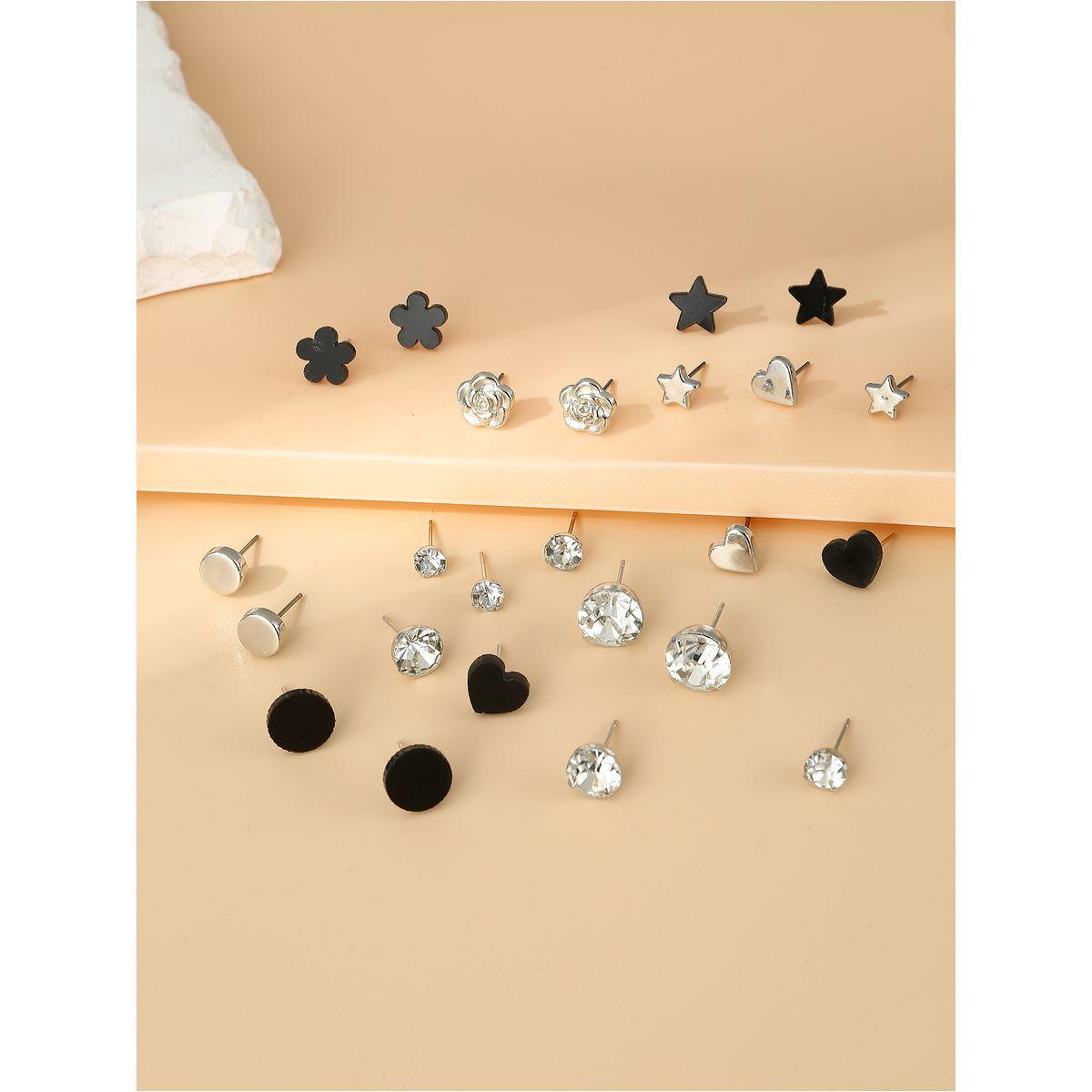 Styli Set of 12 - Assorted Earrings-women-watchesandjewellery-jewellery-earrings-image-1