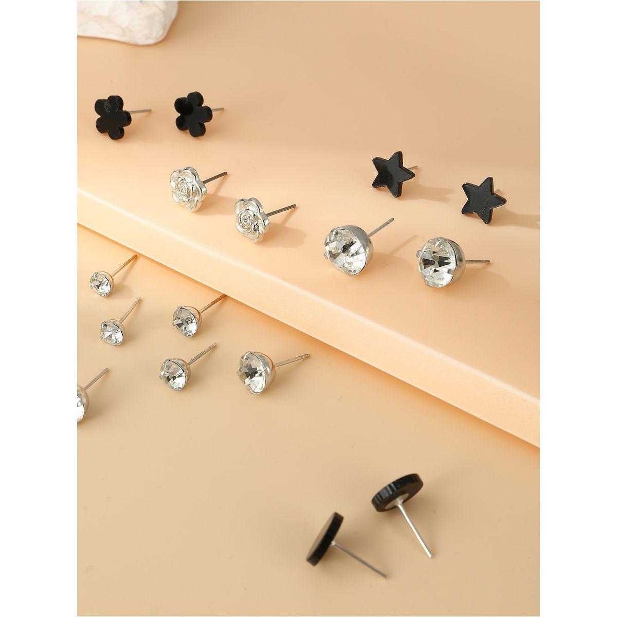 Styli Set of 12 - Assorted Earrings-women-watchesandjewellery-jewellery-earrings-image-2