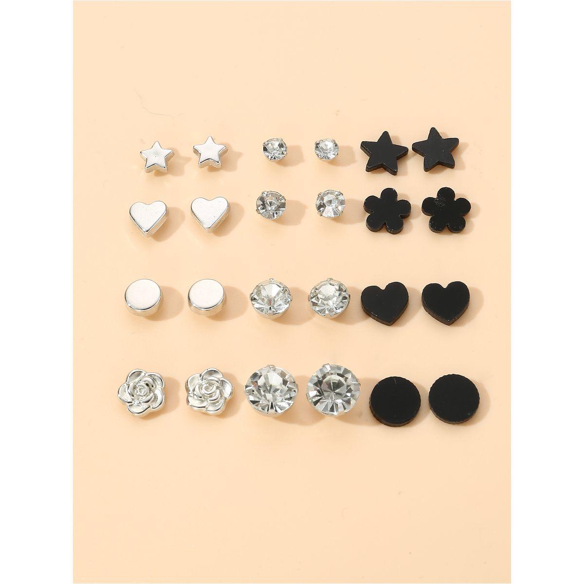 Styli Set of 12 - Assorted Earrings-women-watchesandjewellery-jewellery-earrings-image-4