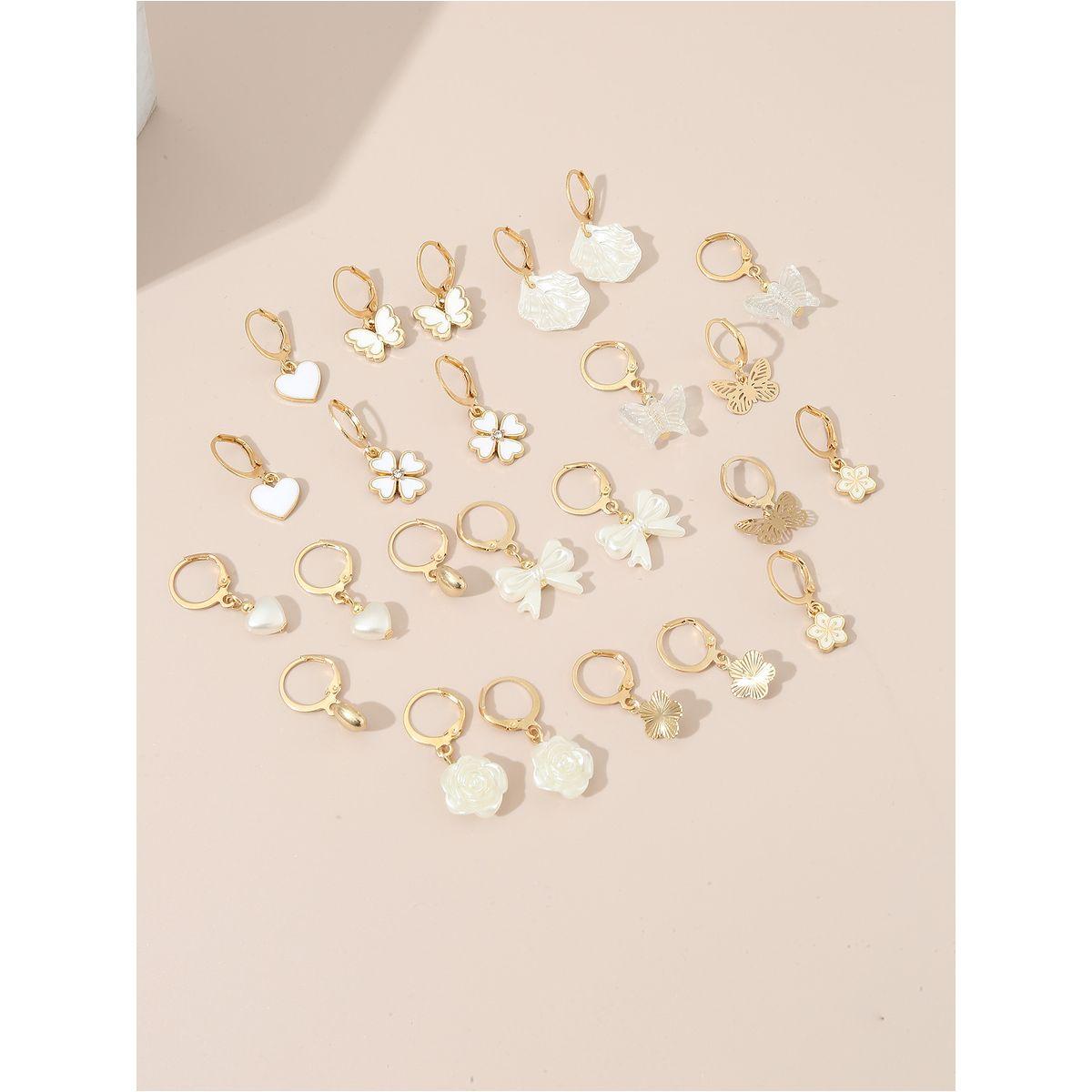 مجموعة من 12 اقراط اذن-women-watchesandjewellery-jewellery-earrings-image-4