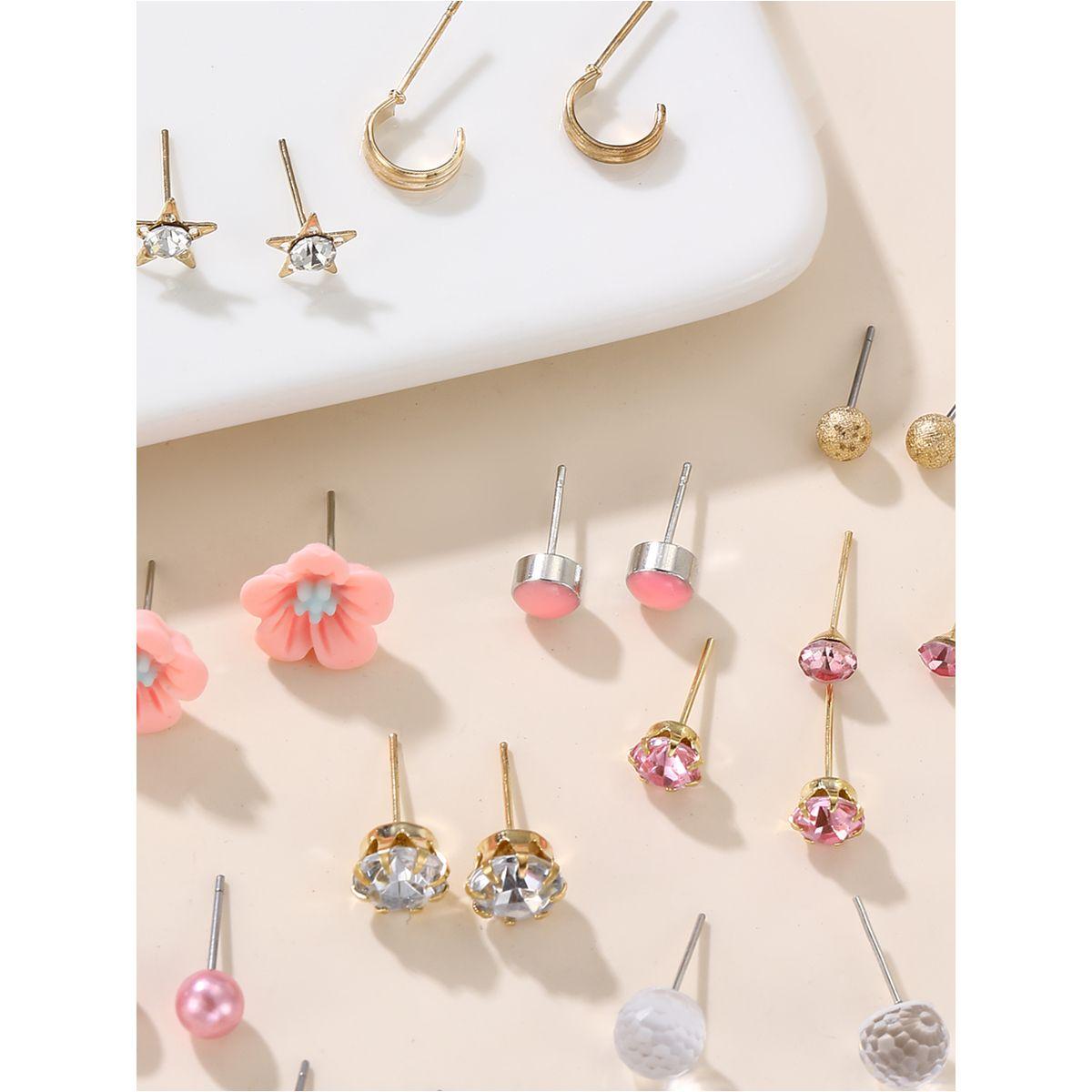 Styli Set of 12 - Assorted Earrings-women-watchesandjewellery-jewellery-earrings-image-4