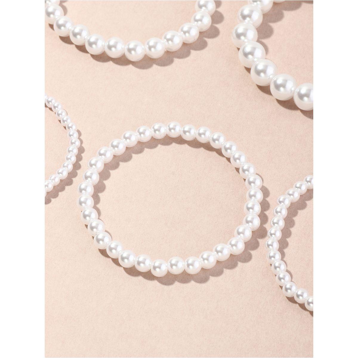 مجموعة من 5 اساور يد كاجوال-women-watchesandjewellery-jewellery-banglesandbracelets-image-4
