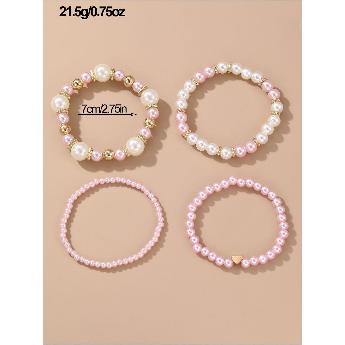 مجموعة من 4 اساور يد كاجوال-women-watchesandjewellery-jewellery-banglesandbracelets-image-6