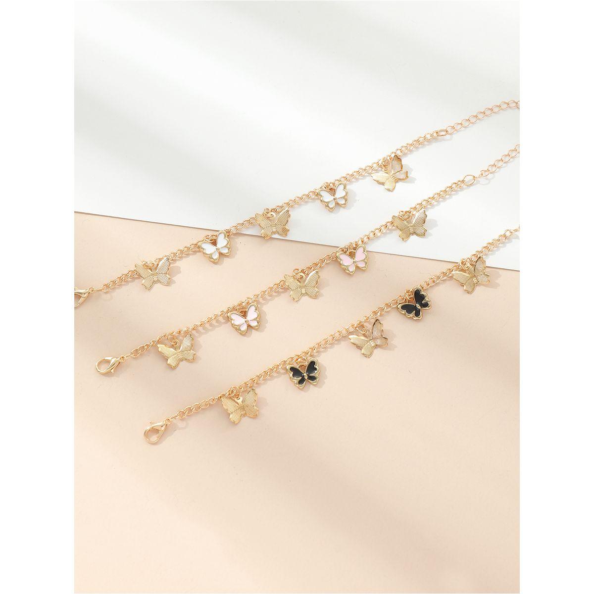 مجموعة من 3 اساور يد كاجوال-women-watchesandjewellery-jewellery-banglesandbracelets-image-1