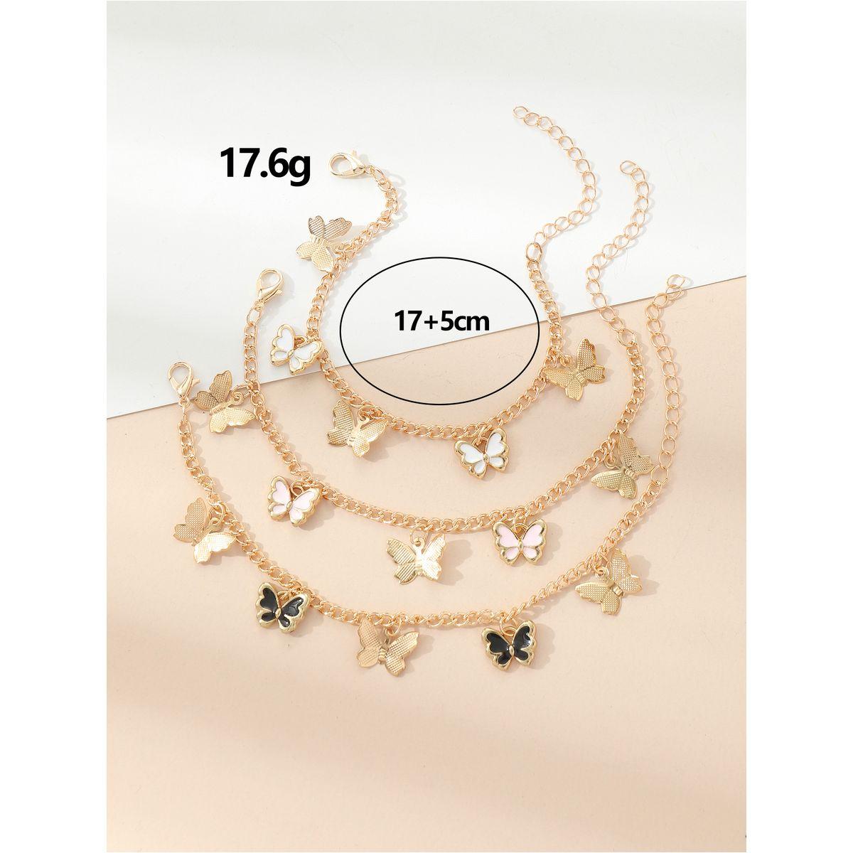 مجموعة من 3 اساور يد كاجوال-women-watchesandjewellery-jewellery-banglesandbracelets-image-5