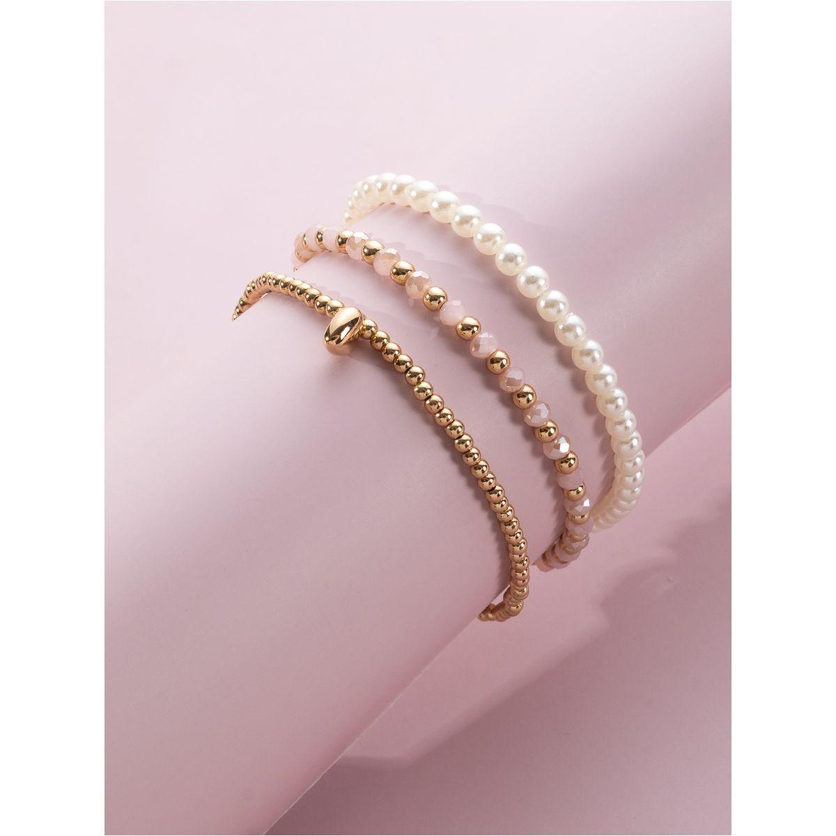 مجموعة من 3 خلاخيل كاجوال-women-watchesandjewellery-jewellery-anklets-image-2